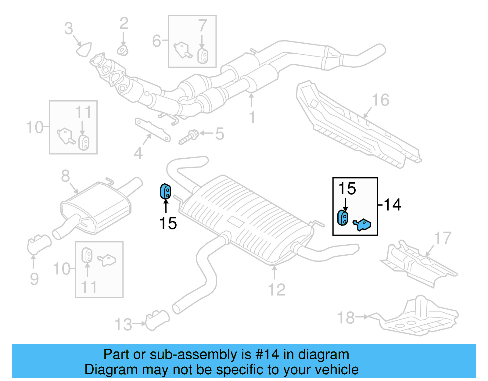 Rear Hanger 5Q0-253-144-E - View 19