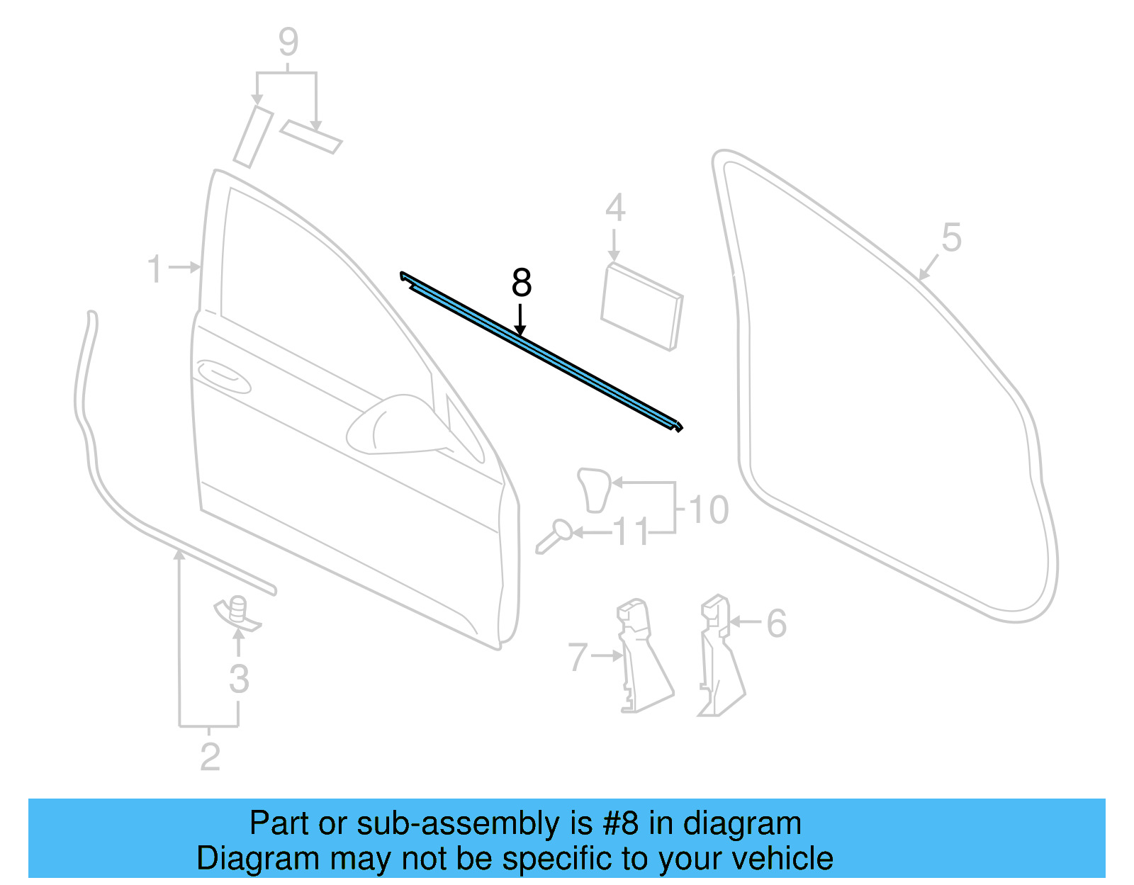 Belt Weather 5G4-837-476-VNH - View 4