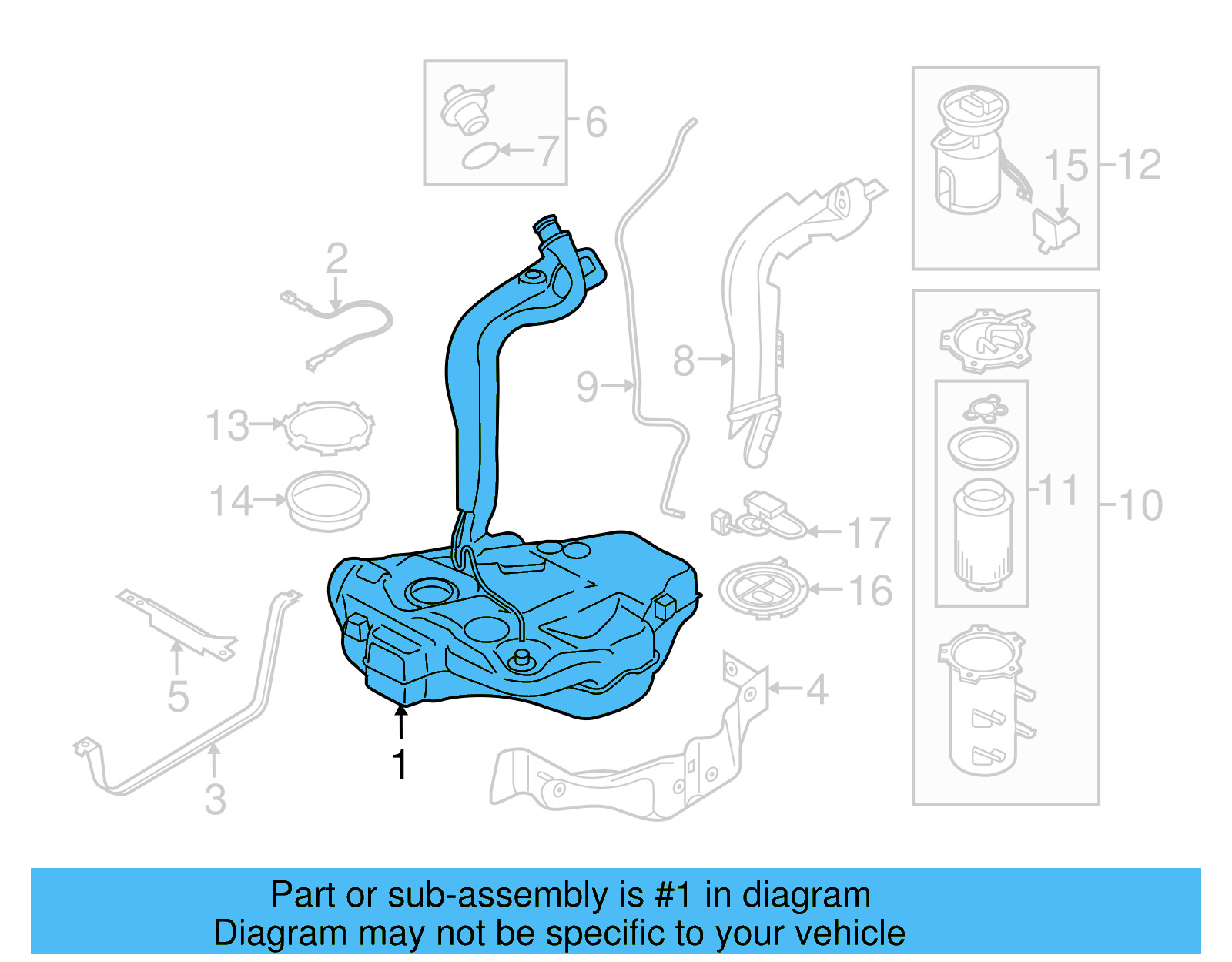 Fuel Tank 1K0-201-060-HC - View 3