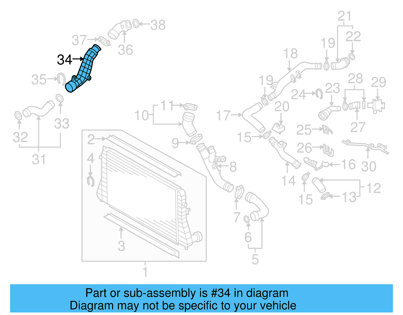 Elbow 1K0-145-838-AE - View 14