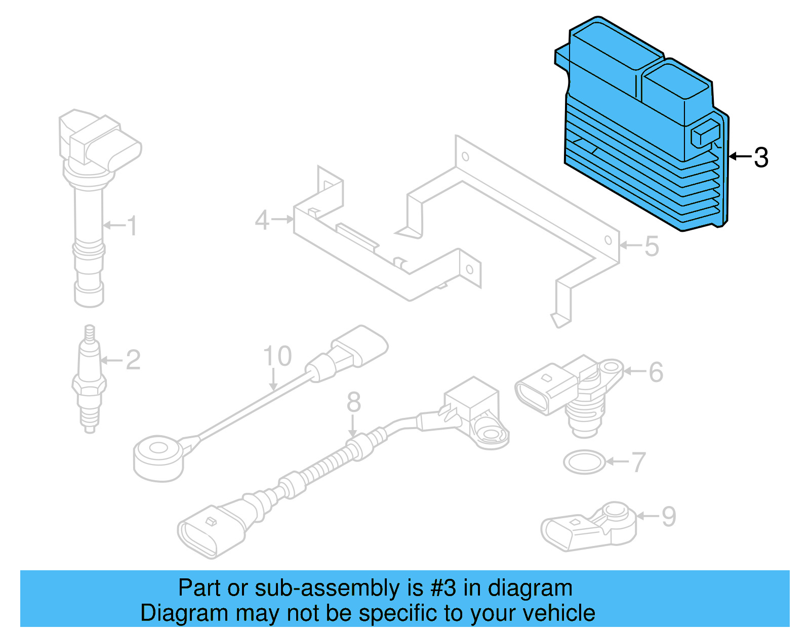 ECM 03H-906-023-E - View 3