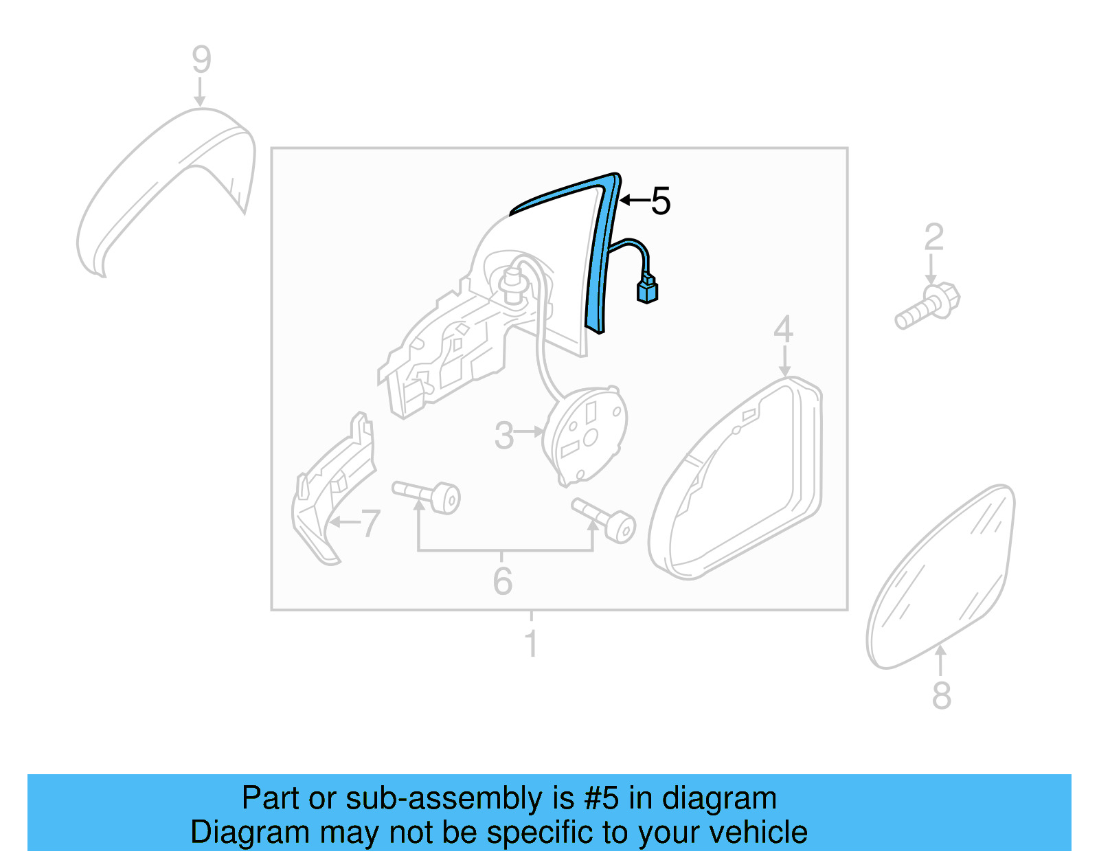 Sound Absorber 5K0-857-934-B - View 8