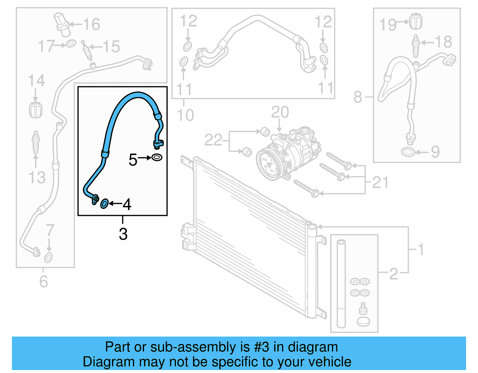 Discharge Hose 5Q0-816-721-AG