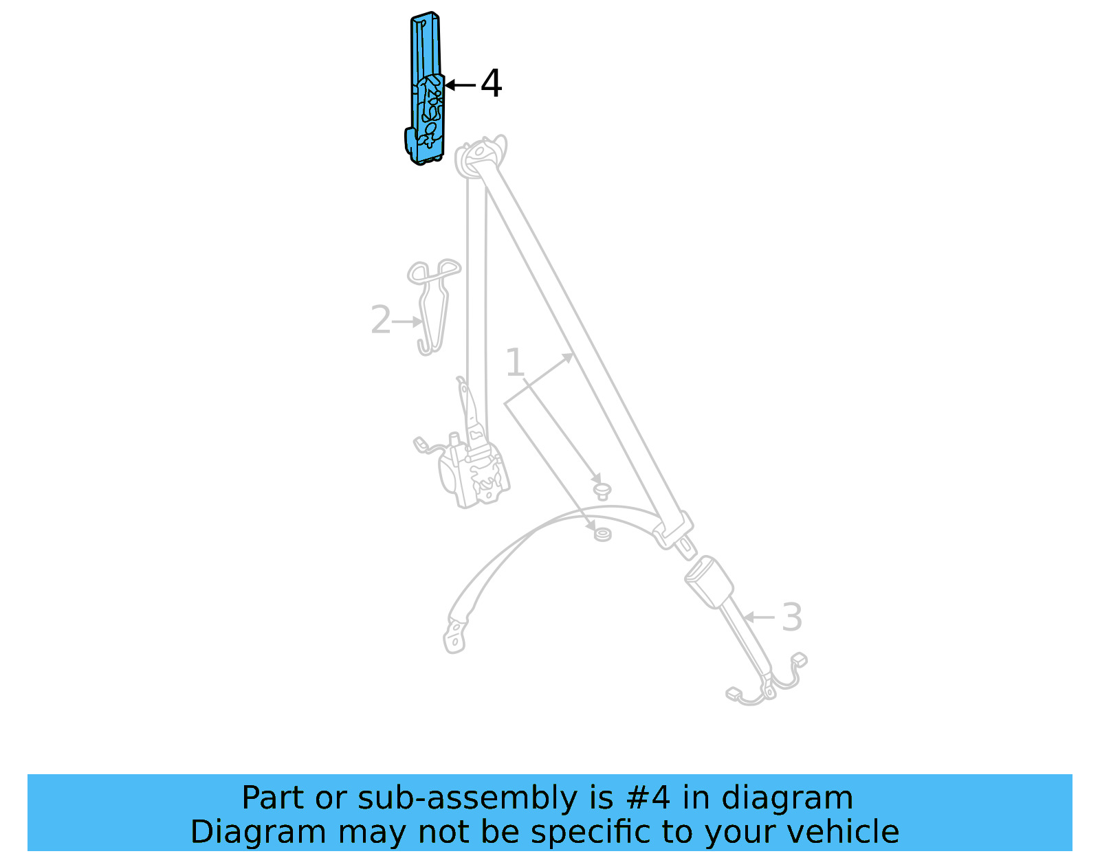 Height Adjuster 565-857-819-A - View 5