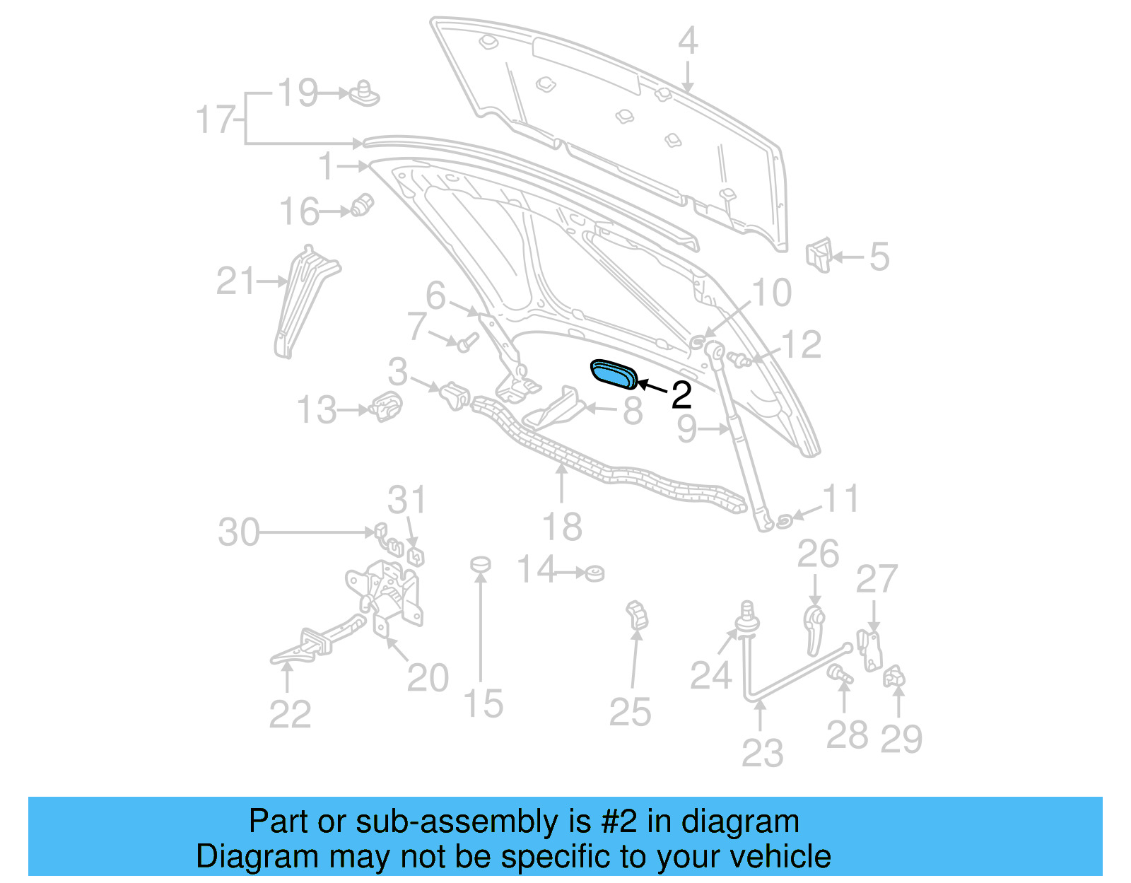 Hood Plug 1J0-955-440