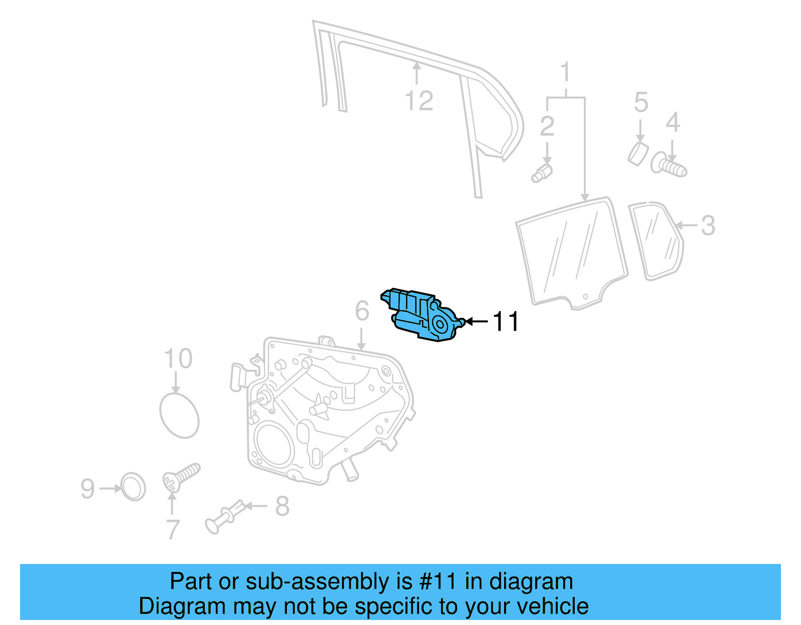 Window Motor 5K0-959-703-C-VW2 - View 10