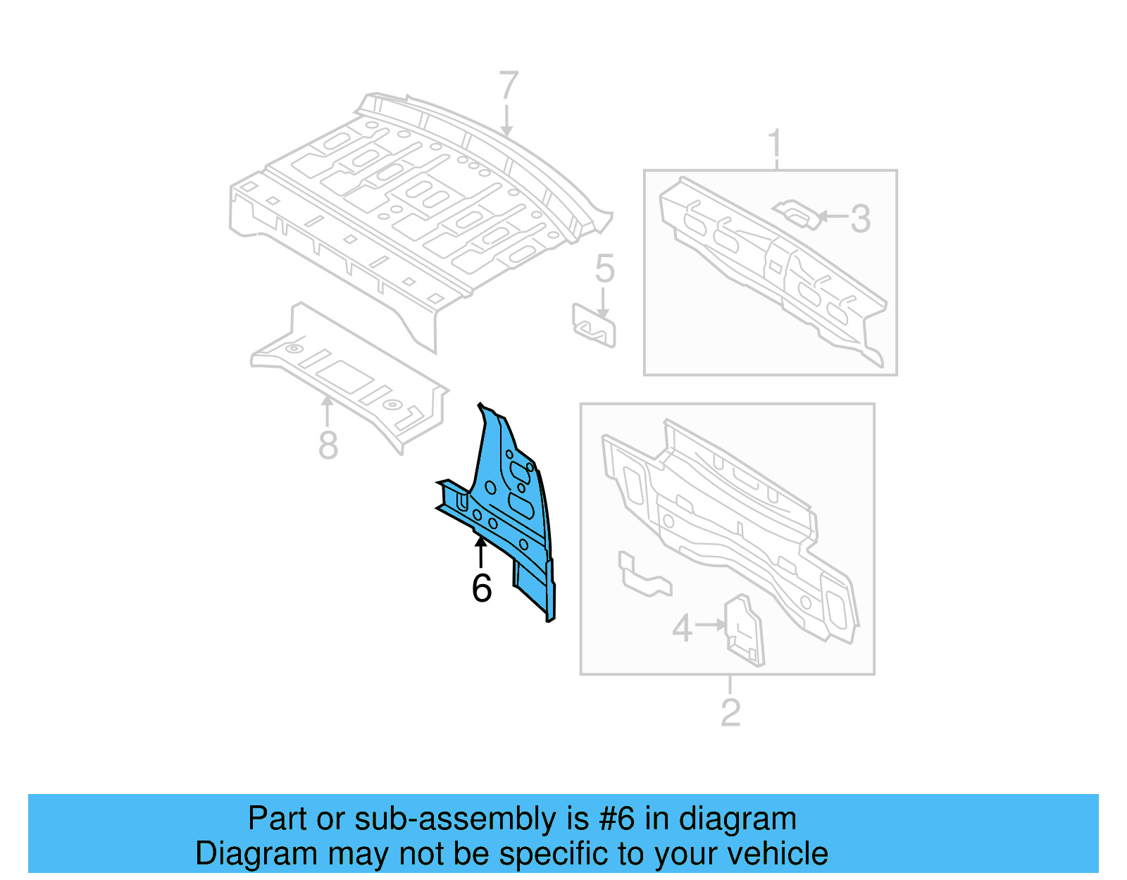 Tail Lamp Pocket 3C5-813-319 - View 3