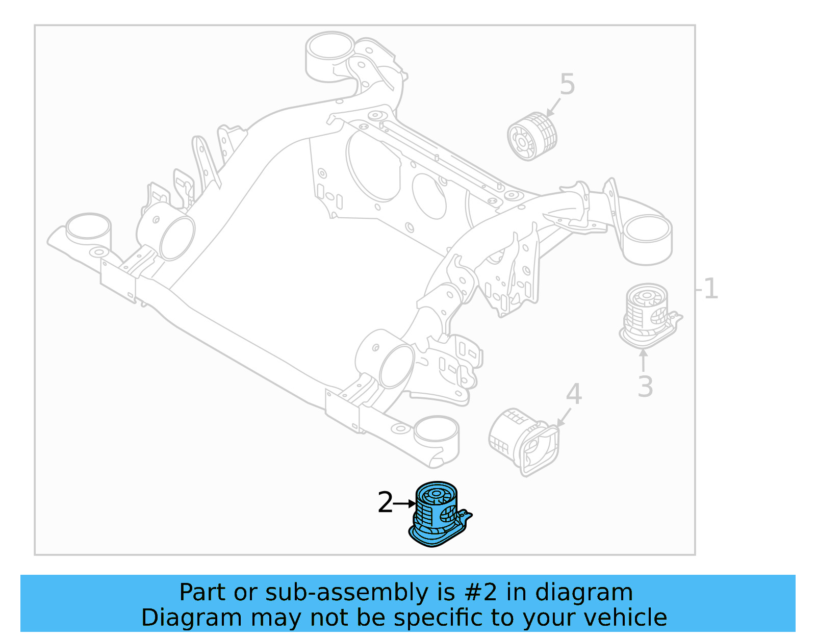 Suspension Cross 1EA-505-145-J - View 4