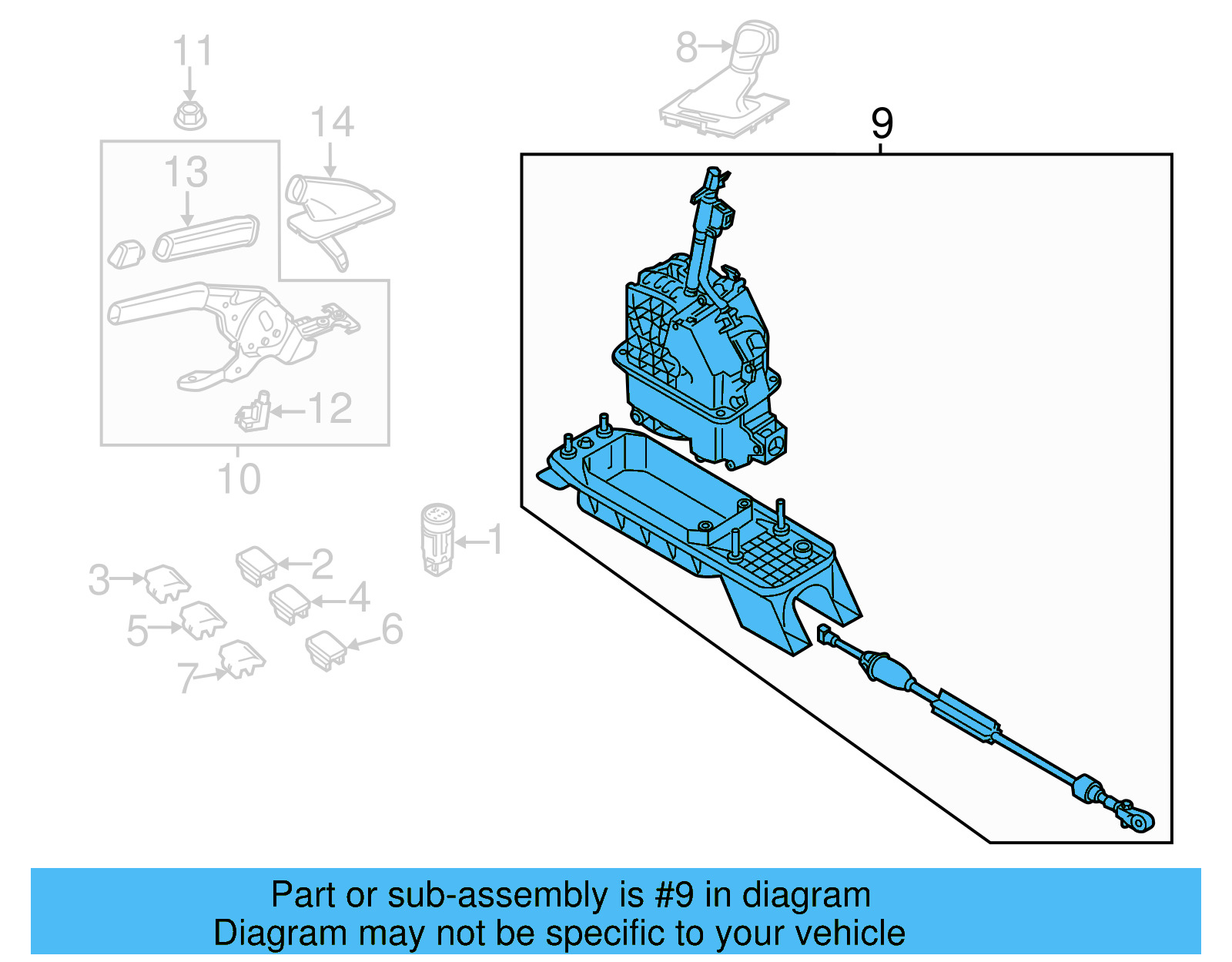 Gear Shift Assembly 5K1-713-025-CK - View 16