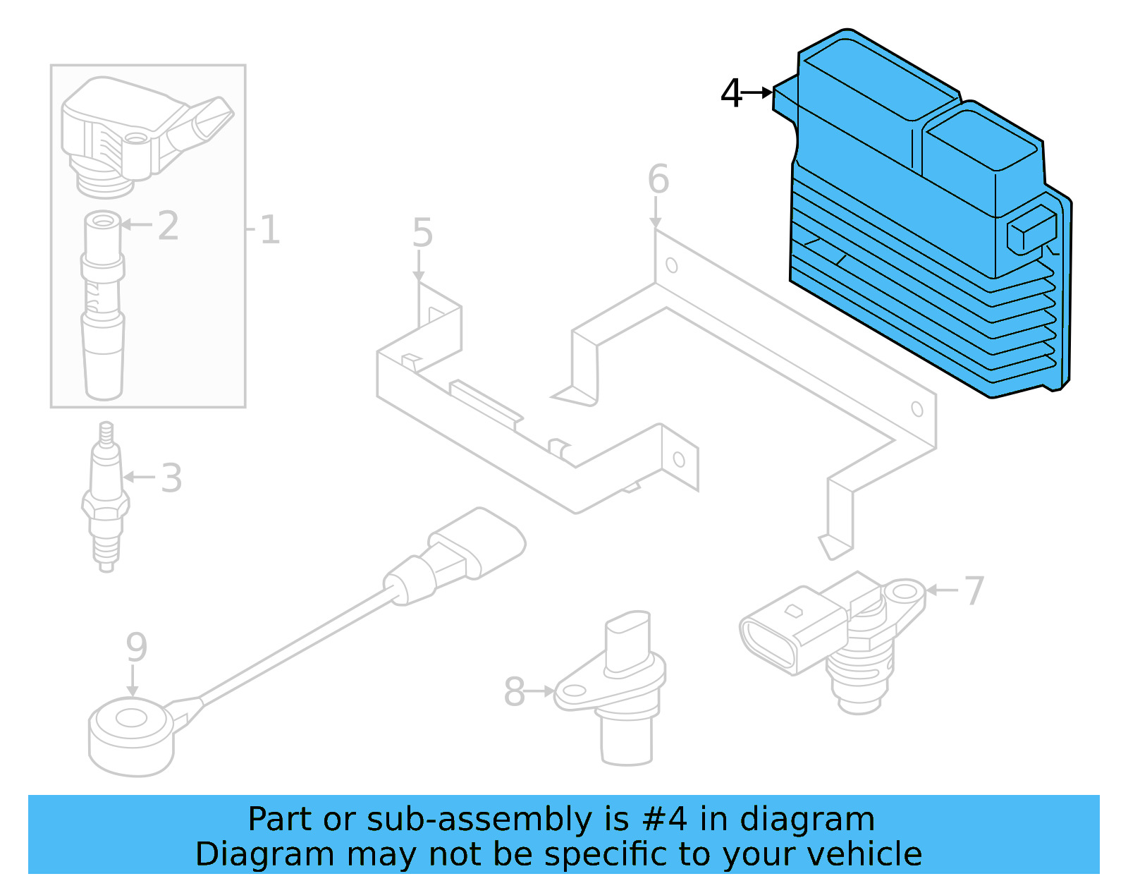 ECM 06K-906-016-G - View 2