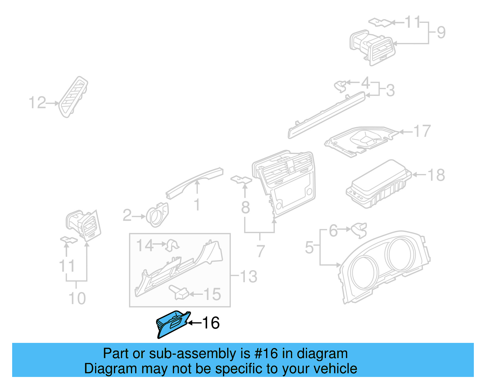 Storage Tray 5G1-857-919-C-82V