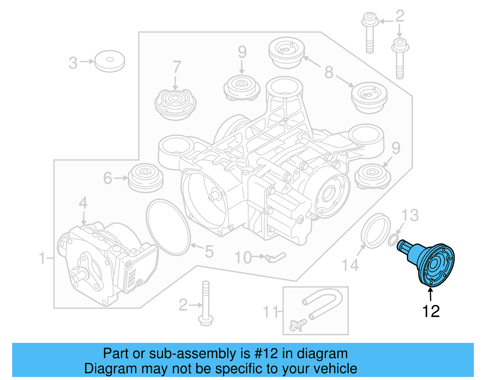 Stub Shaft 0CQ-525-351-A - View 5