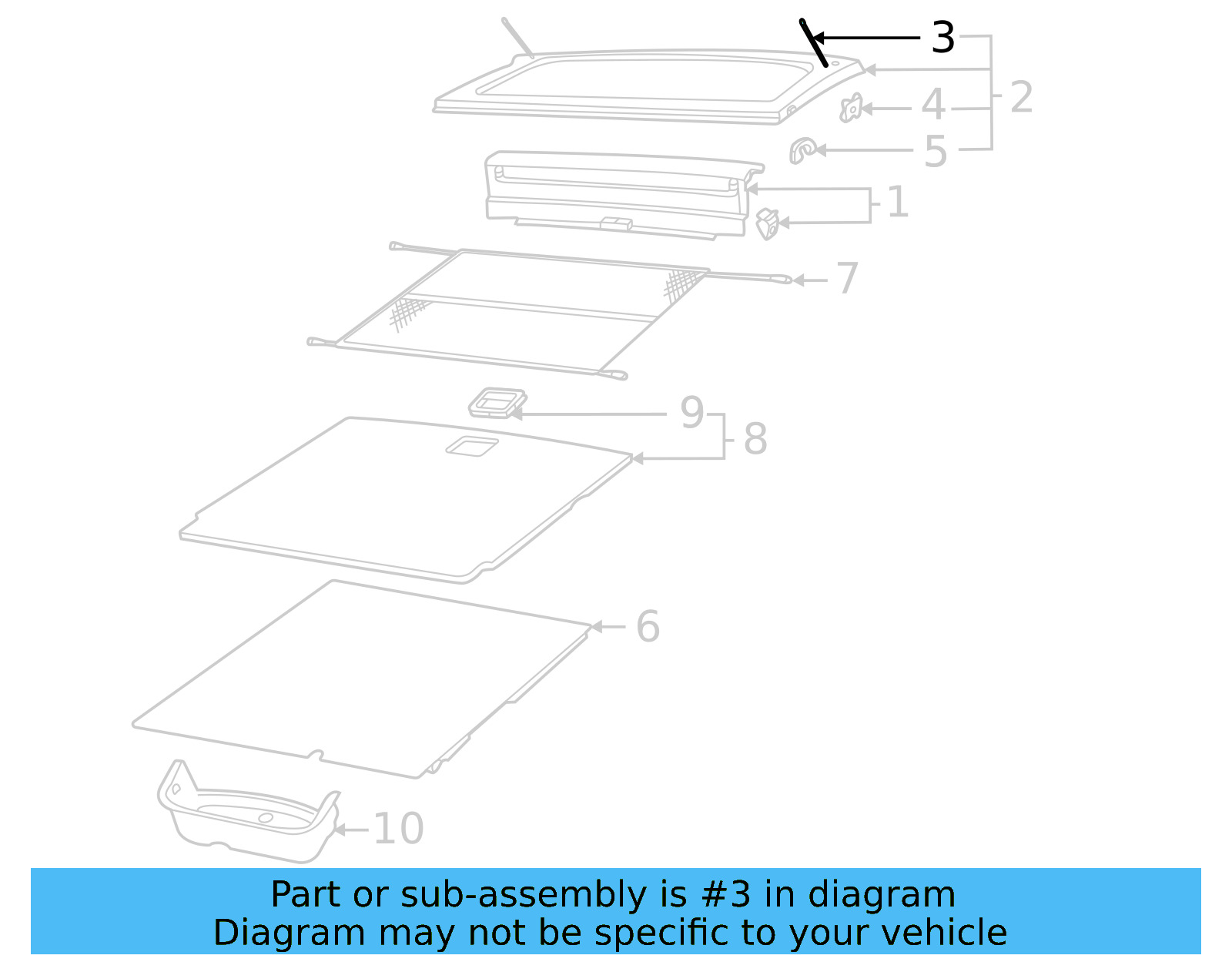 Luggage Cover Strap 11A-863-447-4PK - View 3