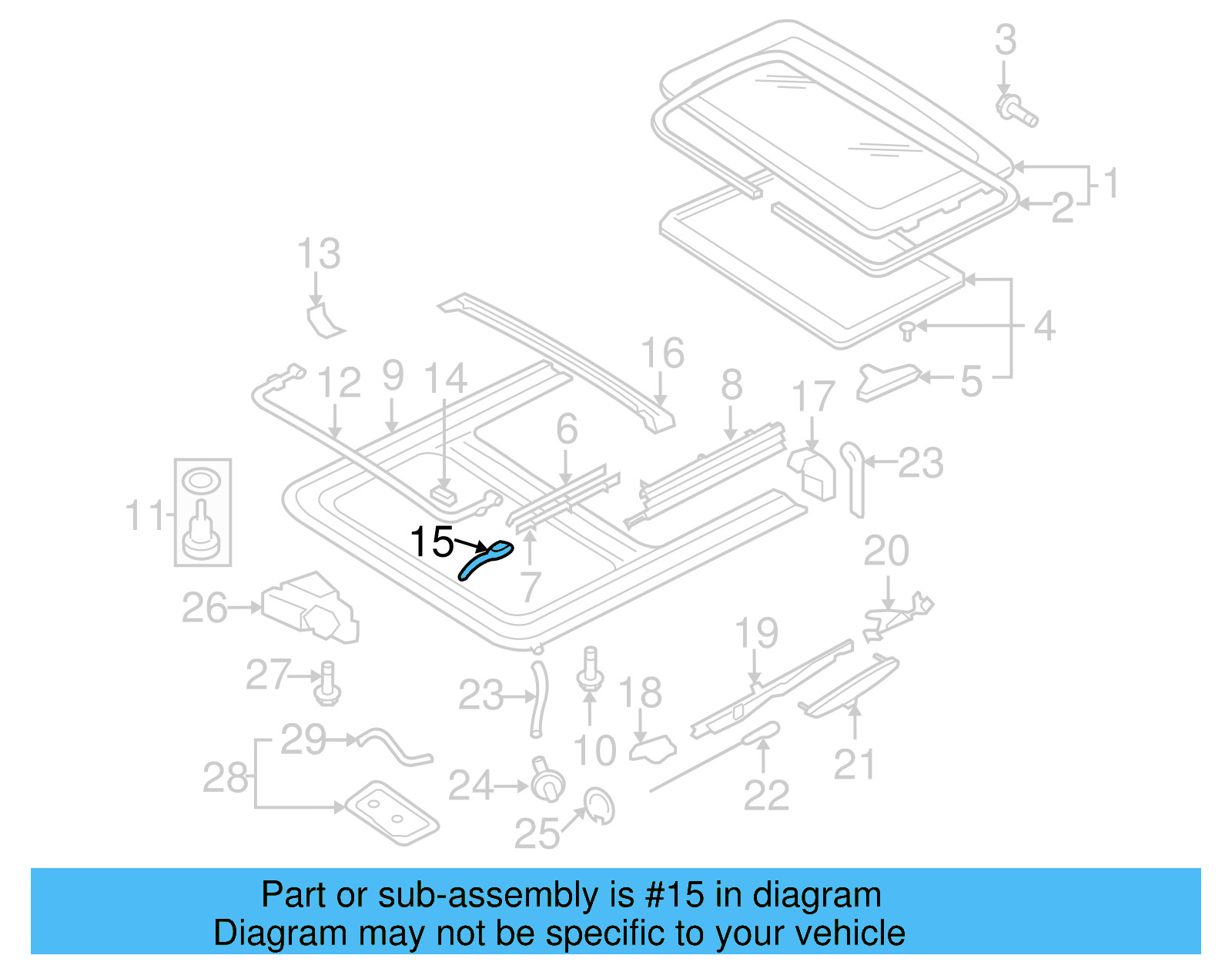 Deflector Spring 8D5-877-975-A