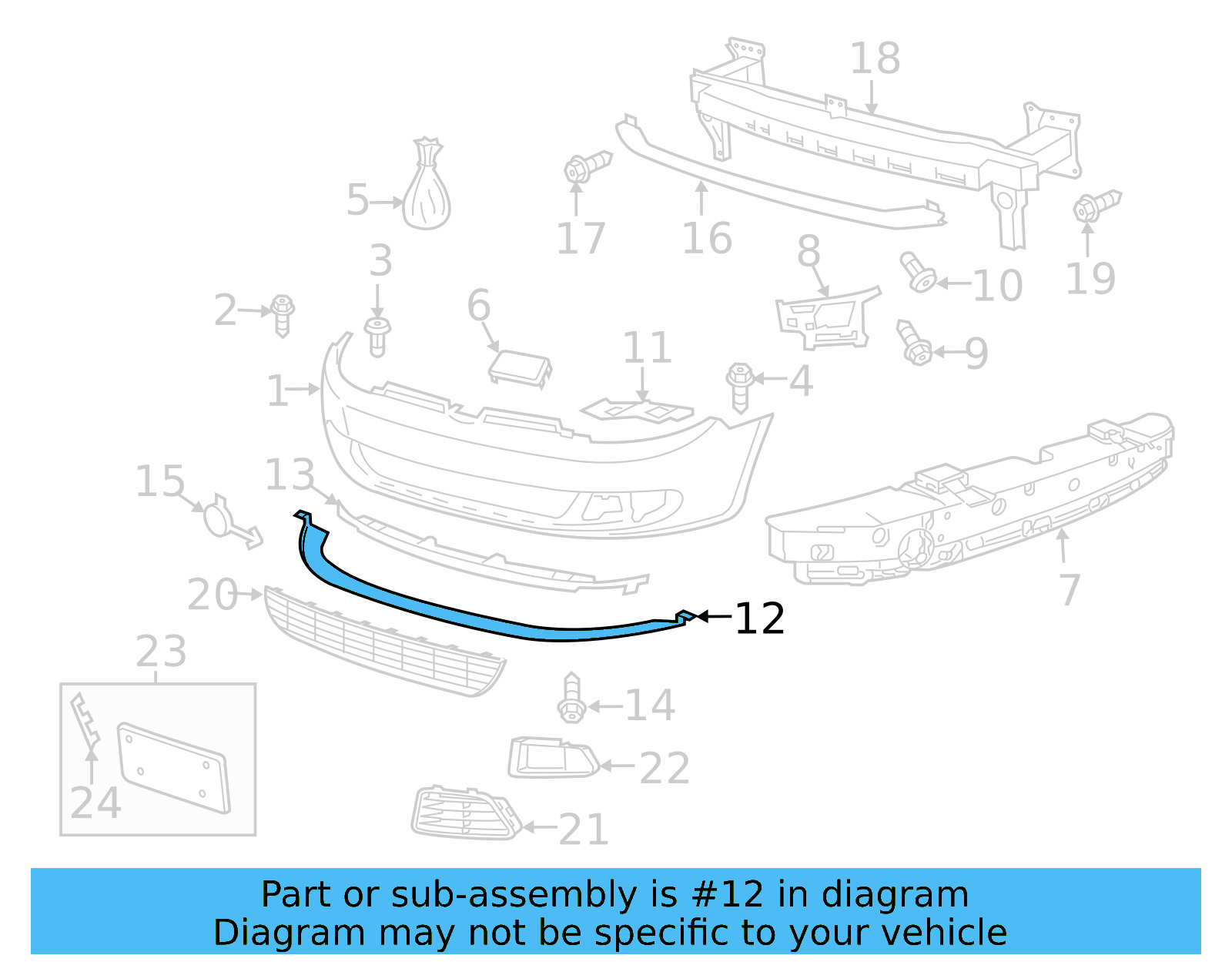 Spoiler 5K0-805-903-F-9B9 - View 4