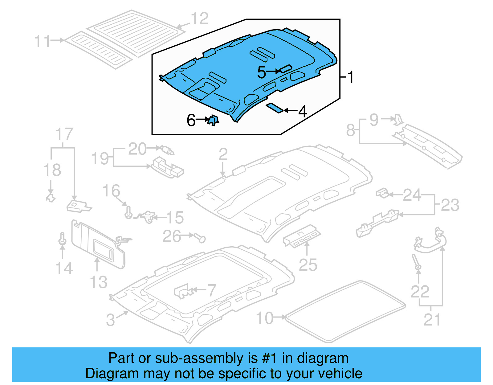 Headliner 5N0-867-502-H-5T5