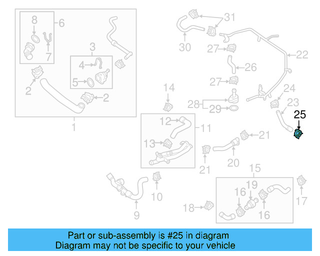 Water Hose Clamp N-907-702-01 - View 3