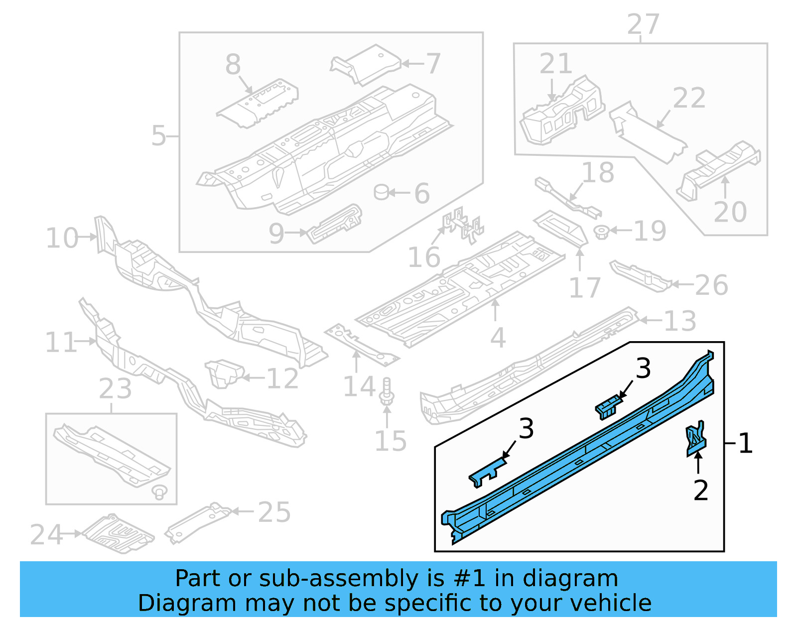 Inner Rocker 5QN-801-251-A - View 2