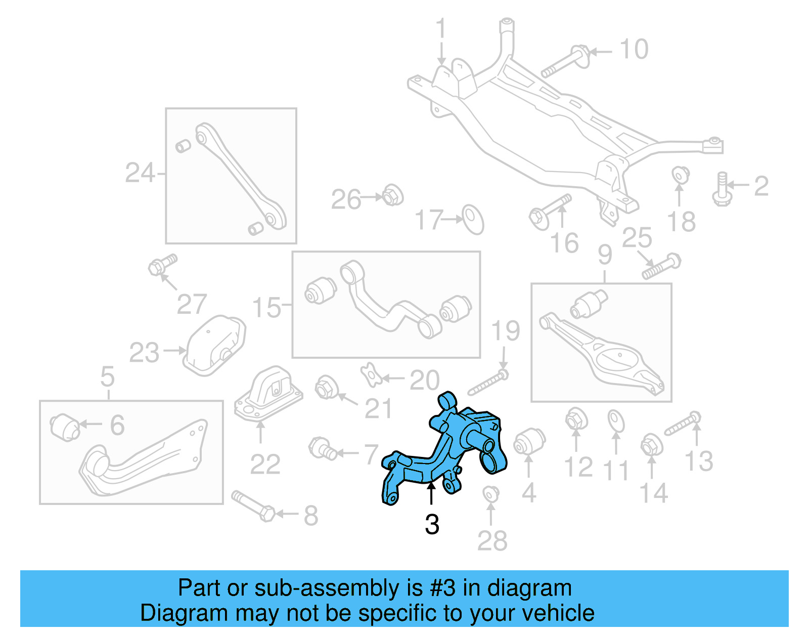 Spindle 1K0-505-435-AB - View 13