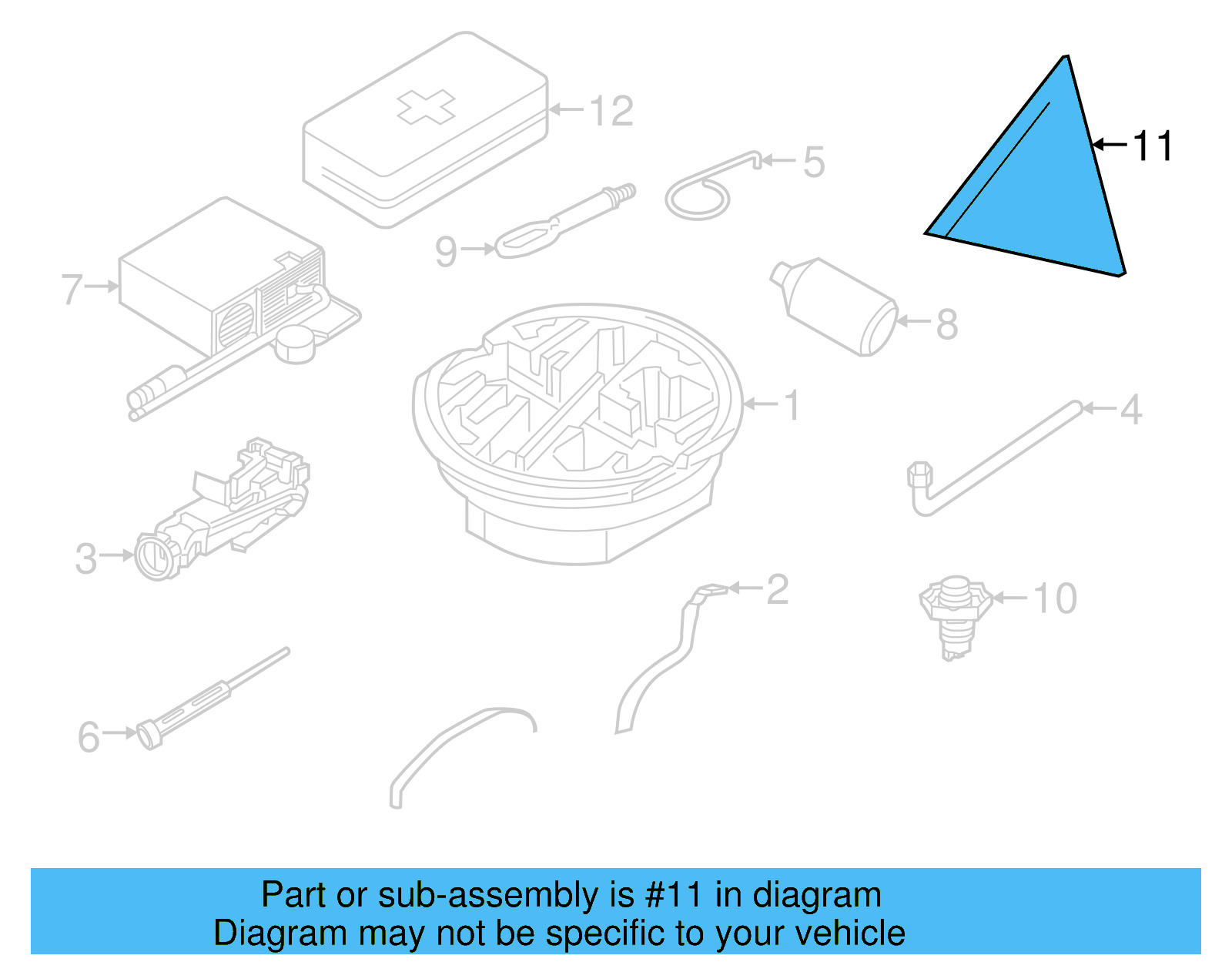 Wheel Bolt Cap Removal Tool 6X0-012-243 - View 8
