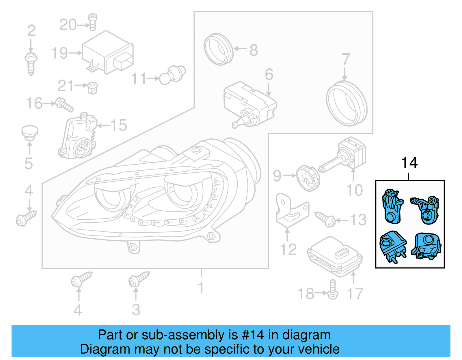 Repair Kit 1Q0-998-225-A - View 9