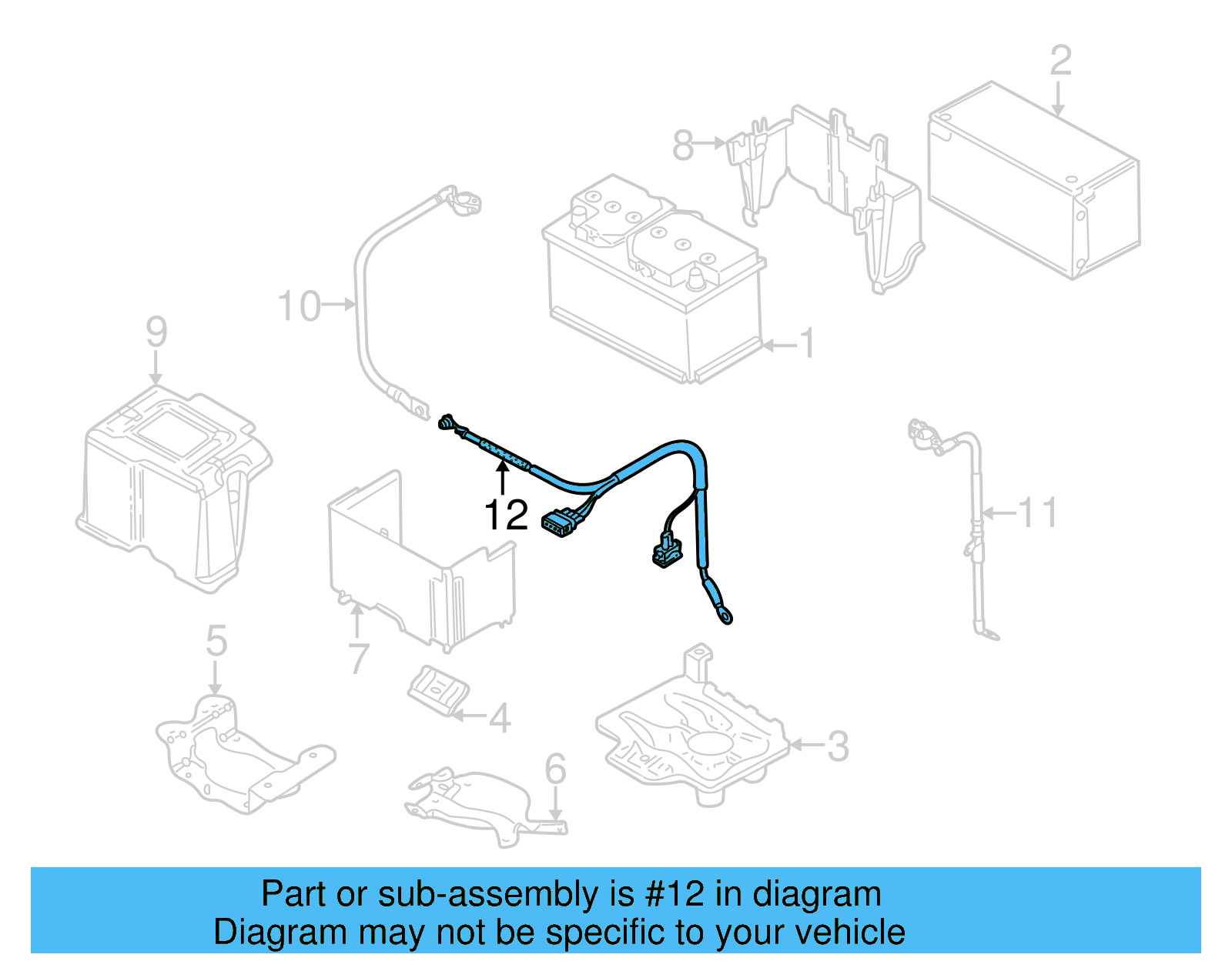 Wire Harness 1J0-971-349-LG - View 4
