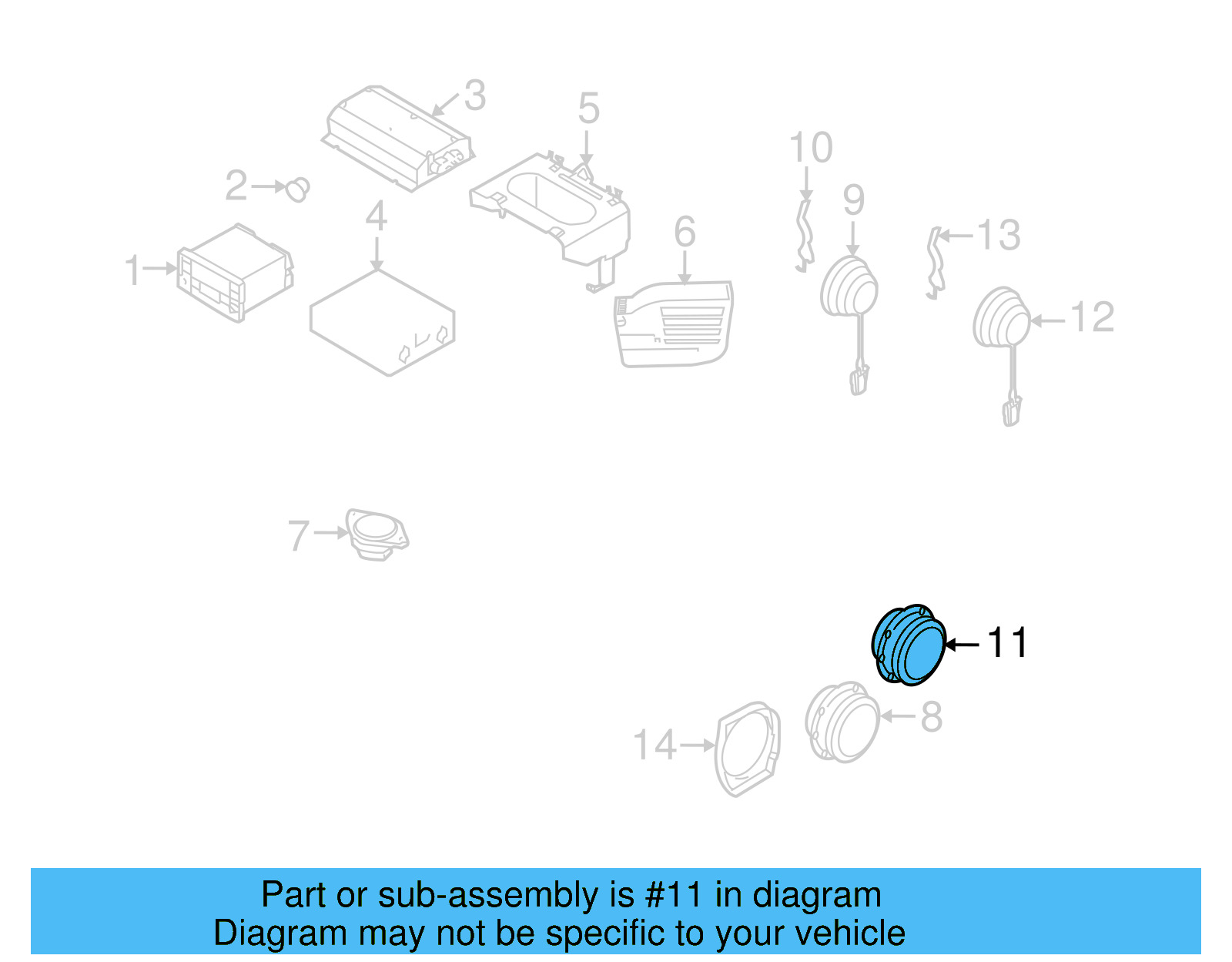 Speaker 7E0-035-454-A - View 13