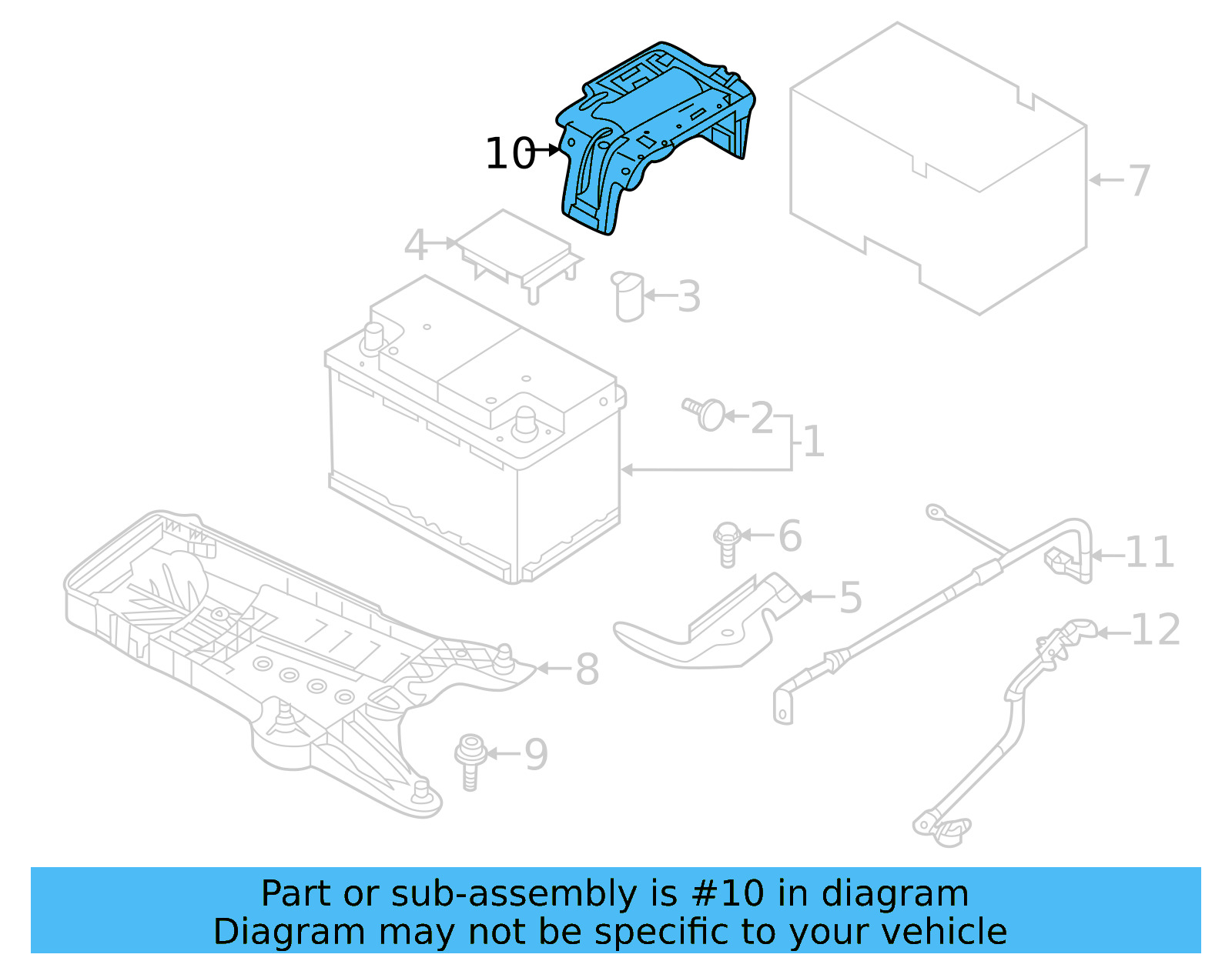 Hold Down 2Q0-915-345-A - View 7