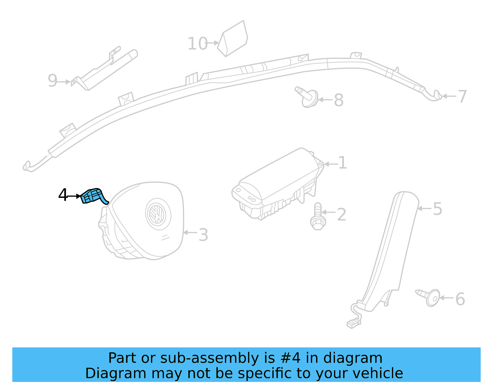 Wire Harness 5G0-971-584-AC - View 2