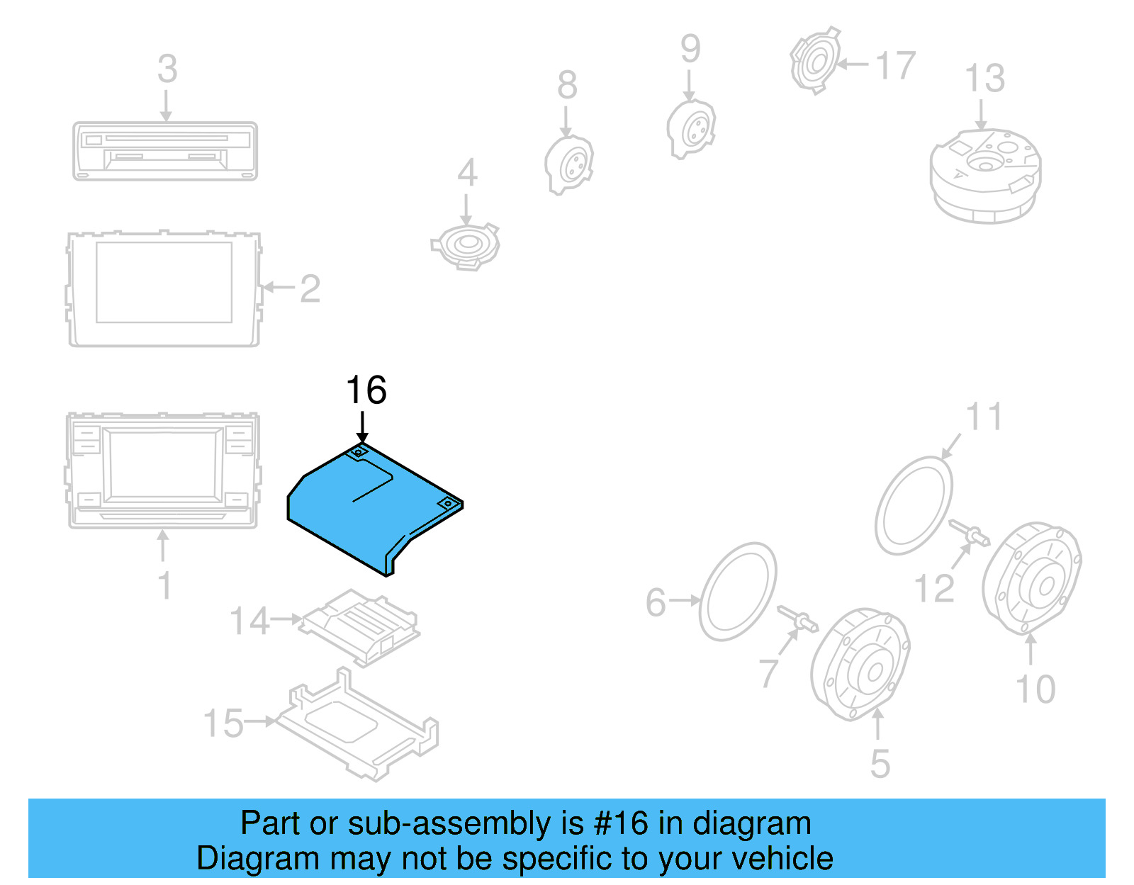 Amplifier Cover 3QF-972-135 - View 9