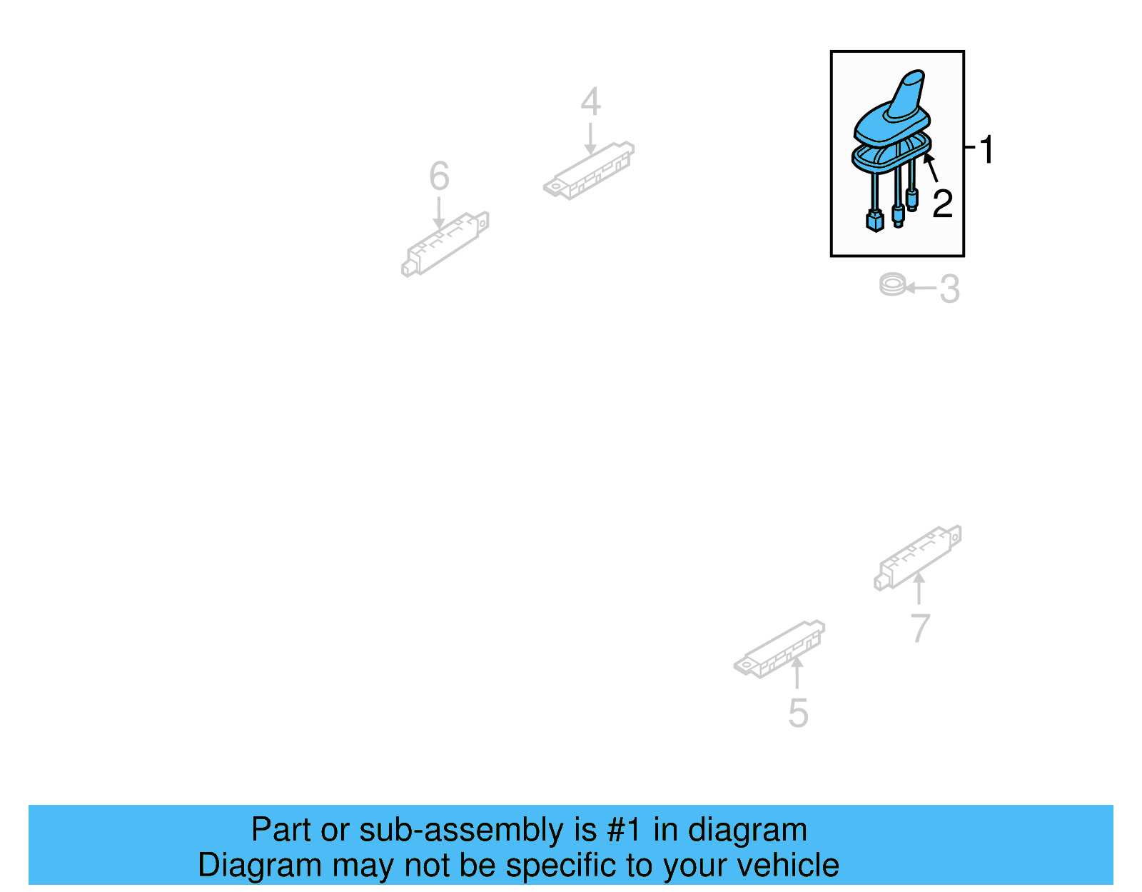 Antenna Assembly 3C0-035-507-R - View 8