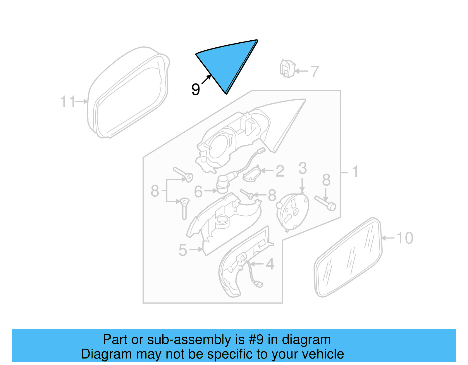 Sound Absorber 3D0-857-934-G - View 2