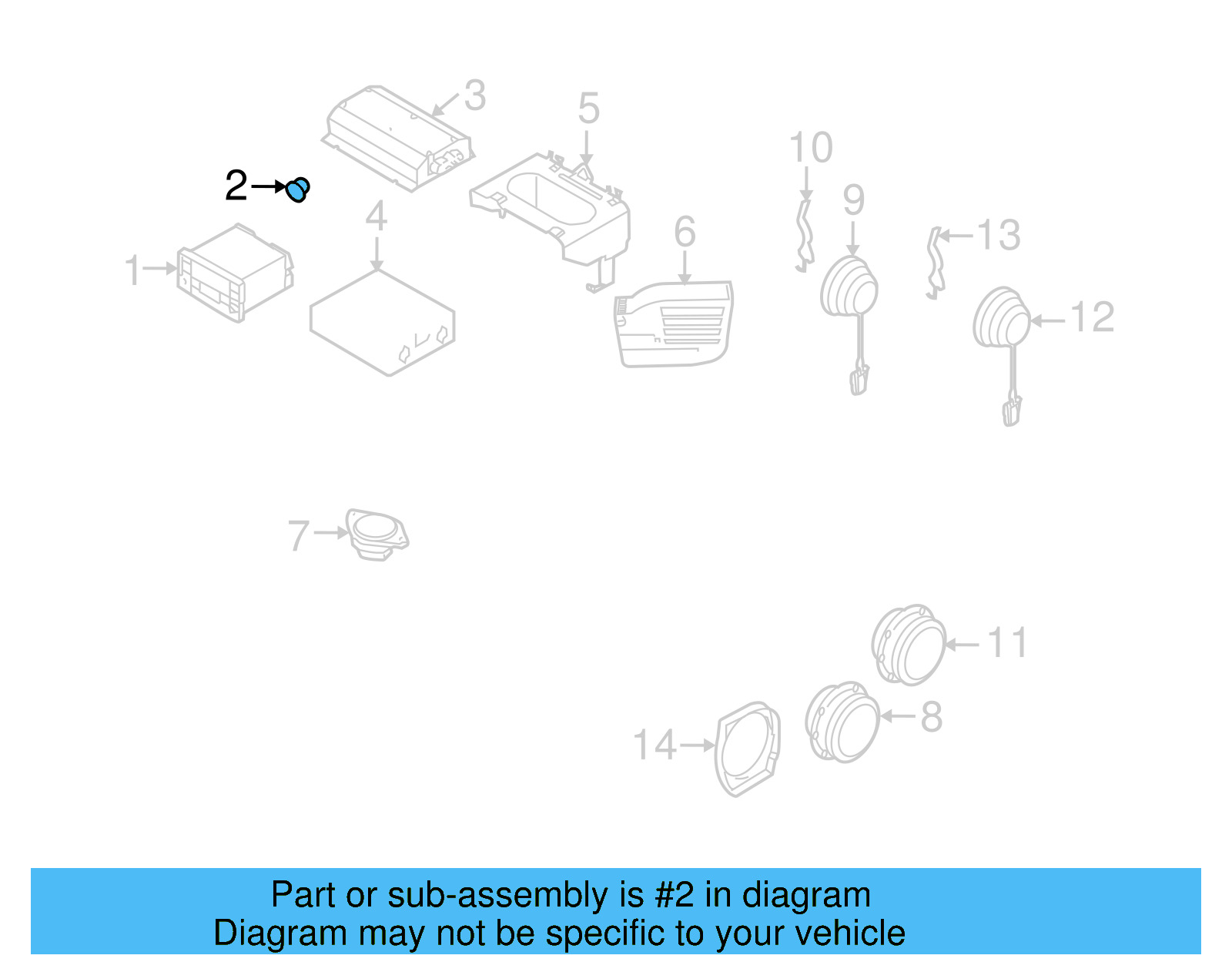 Radio Buffer 171-035-343-A - View 3