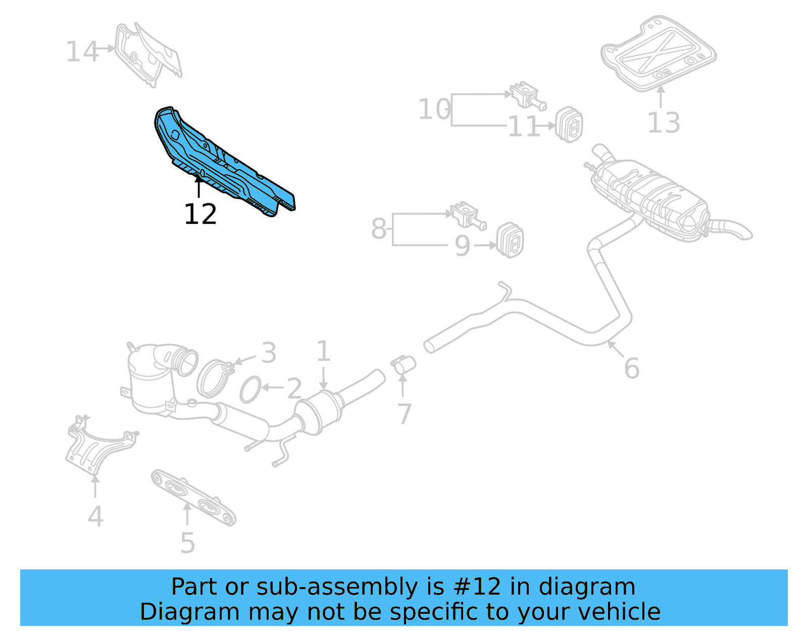 Front Shield 5QF-825-661-D - View 11