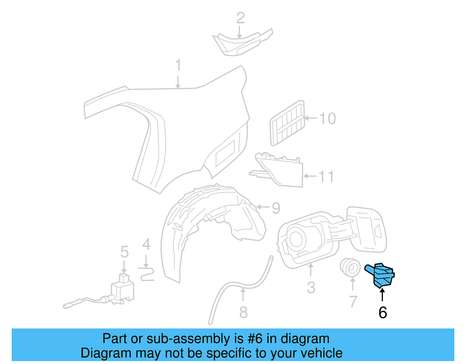 Fuel Filler Door Lock Actuator 1K5-810-899 - View 17