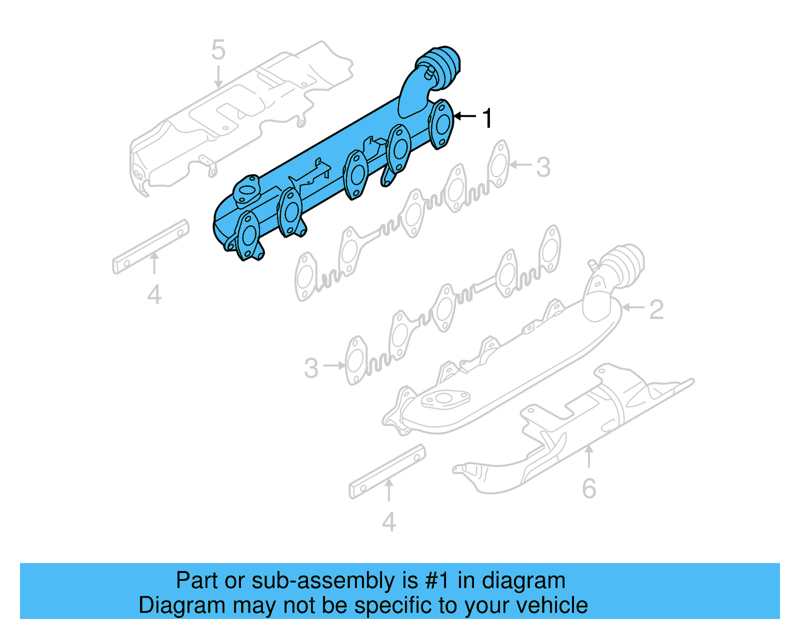 Exhaust Manifold 07Z-253-034-Q - View 7