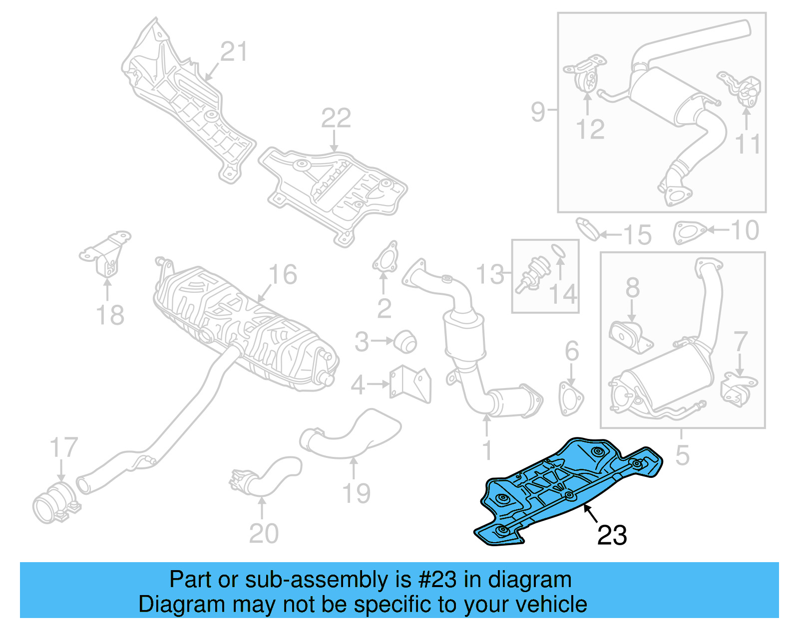 Heat Shield 7P5-825-711 - View 6