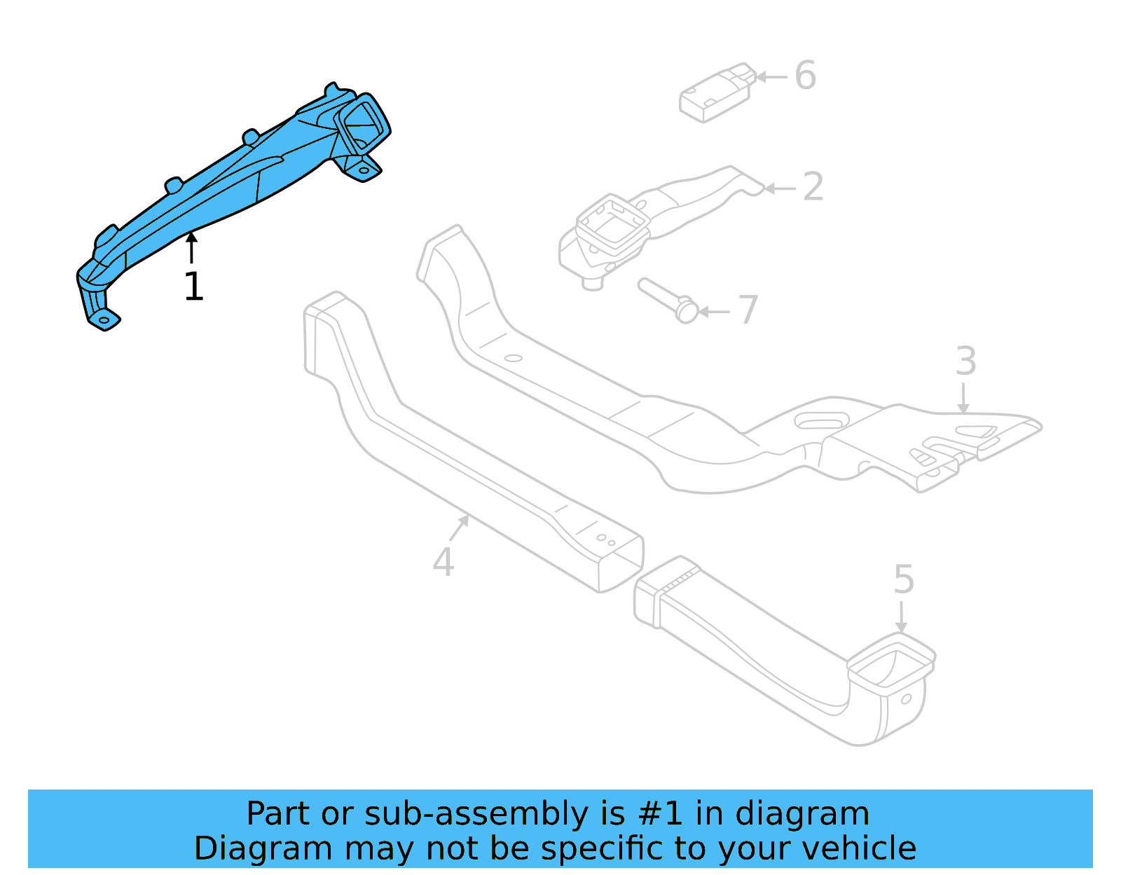 Defroster Duct 11B-815-259