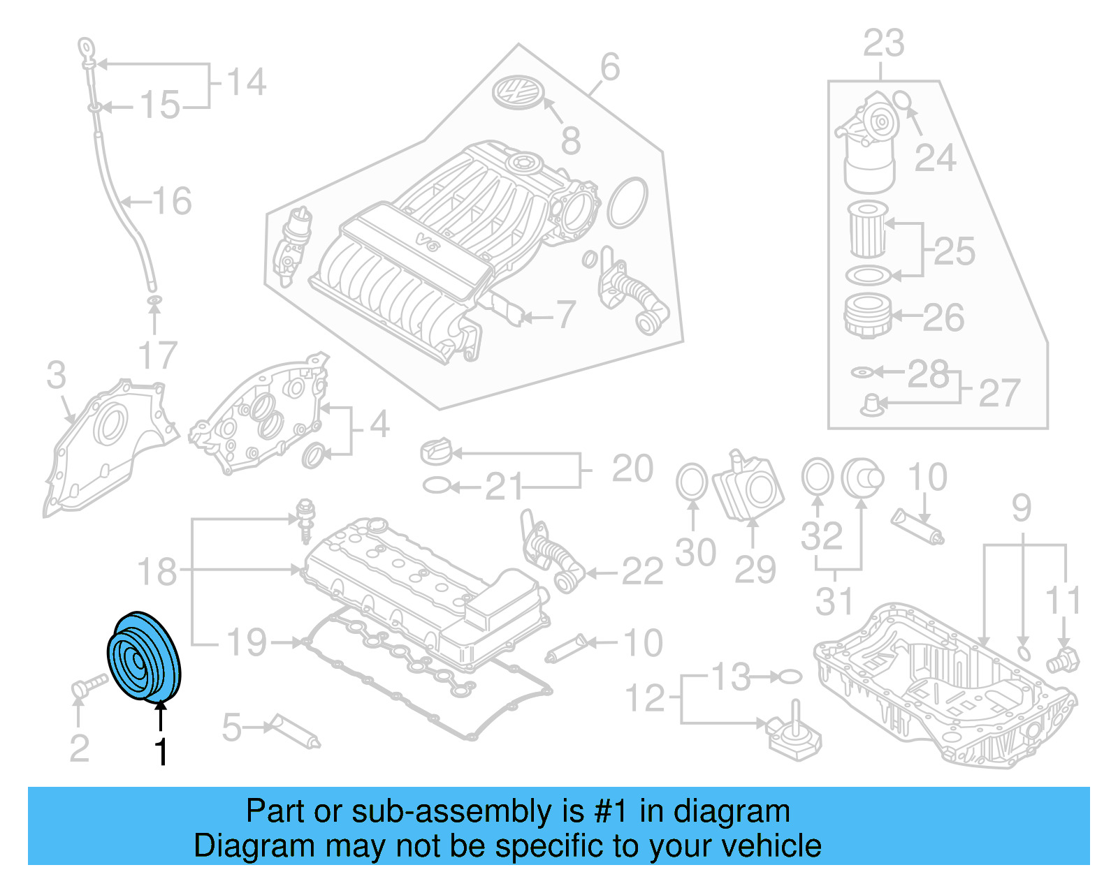 Vibration Damper 03H-105-243-S - View 7