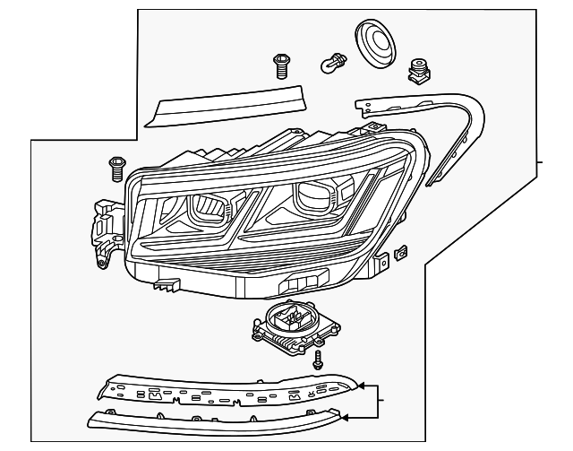 Headlamp Assembly 3CN-941-036-E - View 4