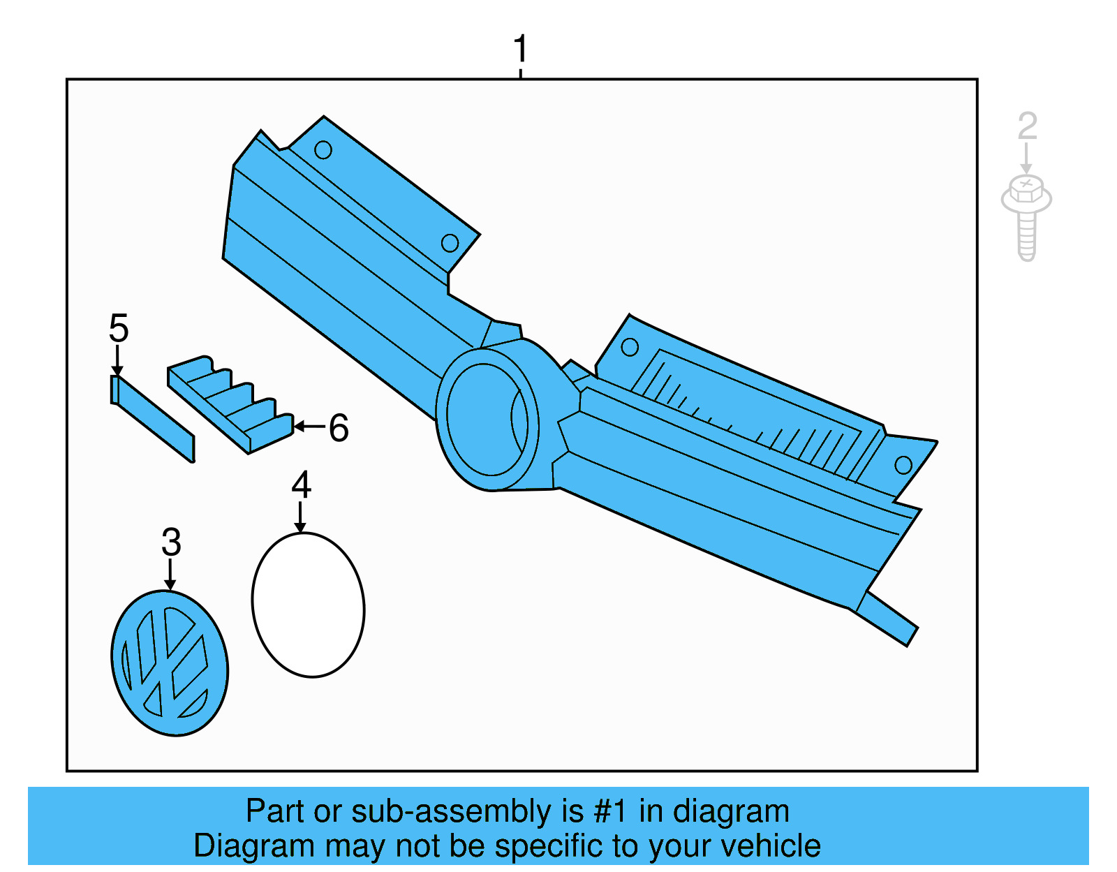 Grille 5C6-853-651-B-041 - View 6