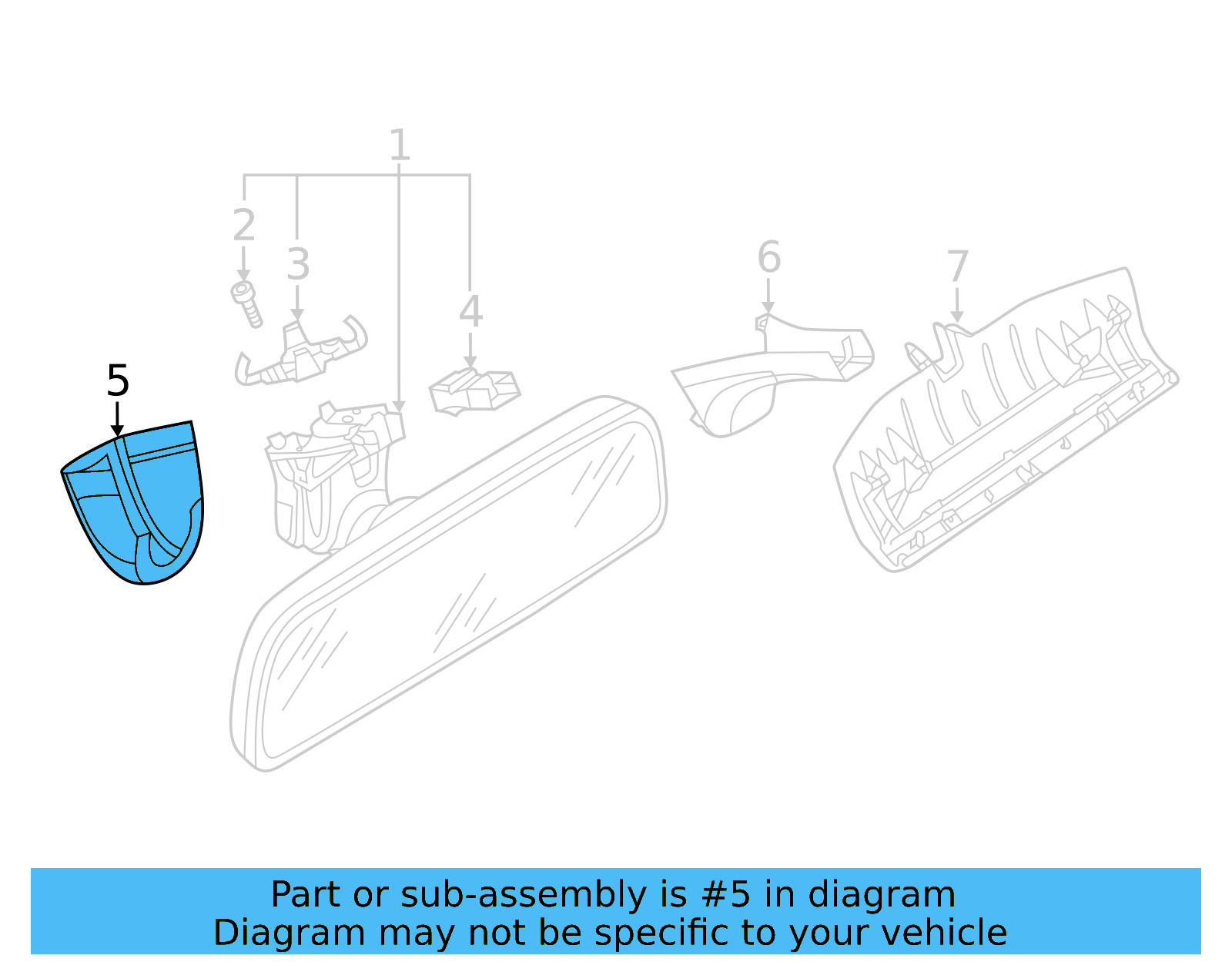 Front Cap 3G0-858-548-A-9B9 - View 2