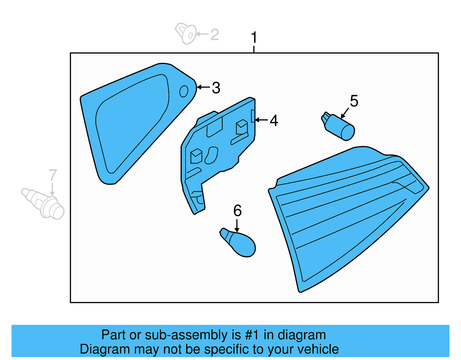 Tail Lamp Assembly 5C6-945-094-K - View 5