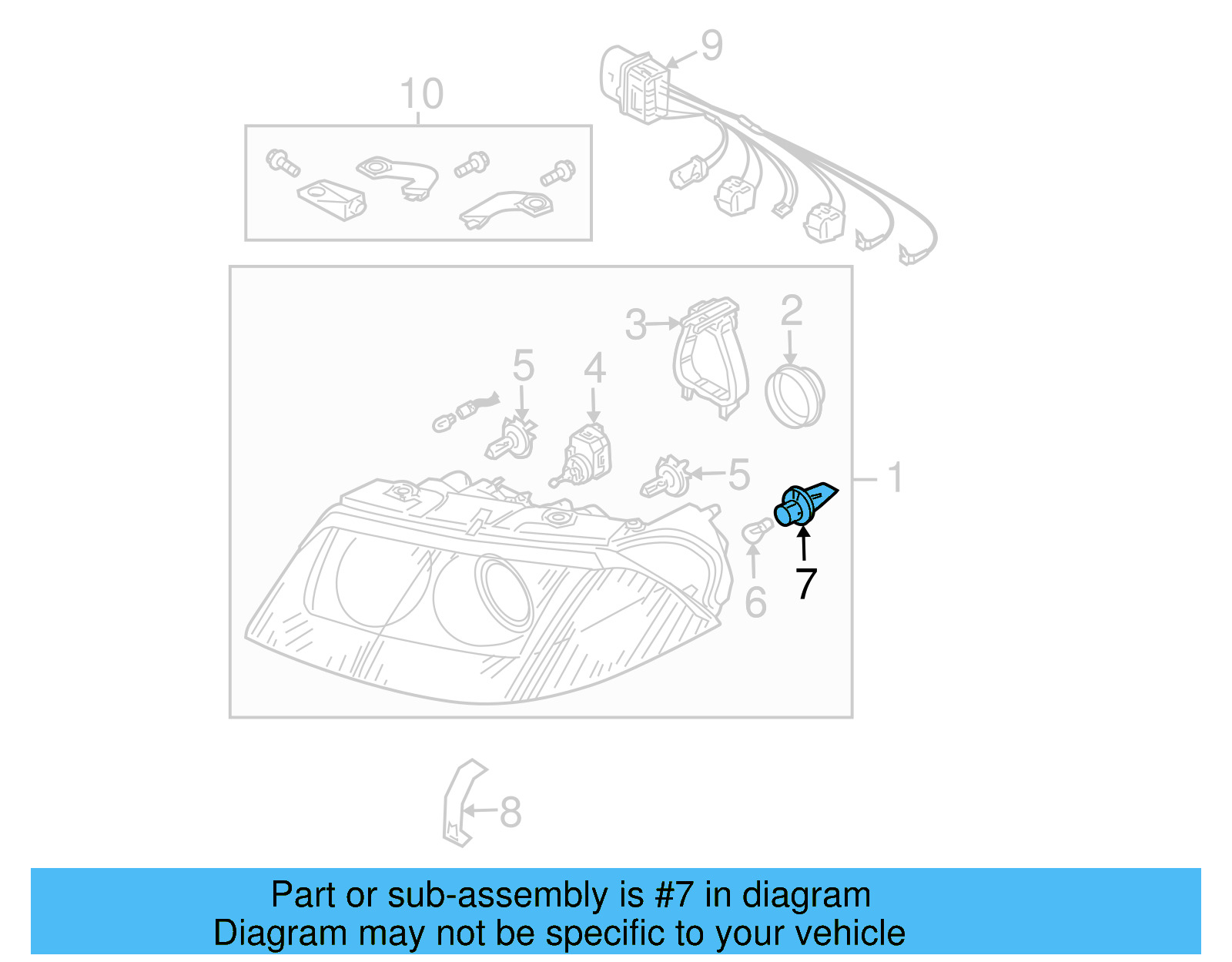 Socket 3B0-953-123-D - View 5