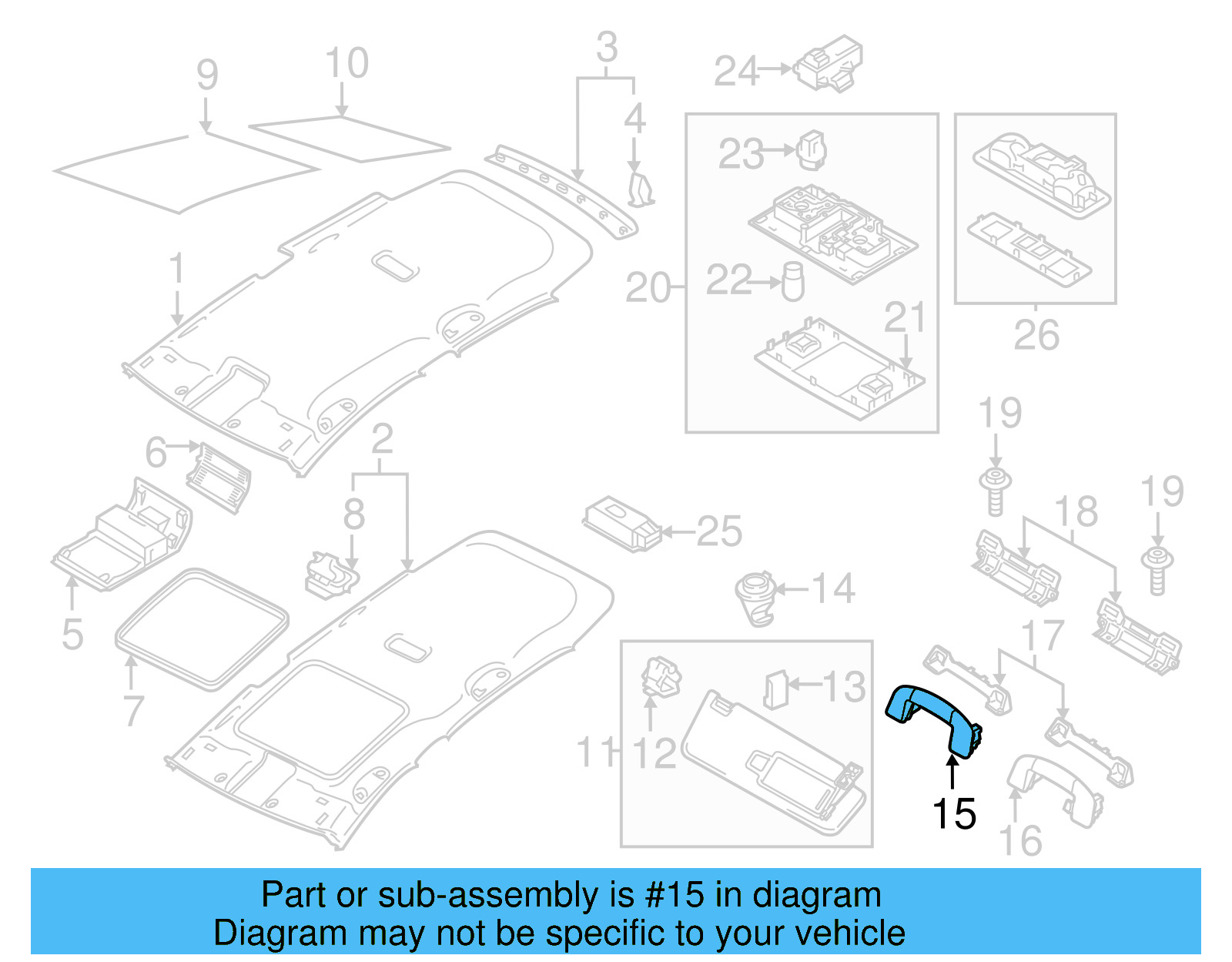 Grip Handle 5GM-857-607-A-82V - View 6