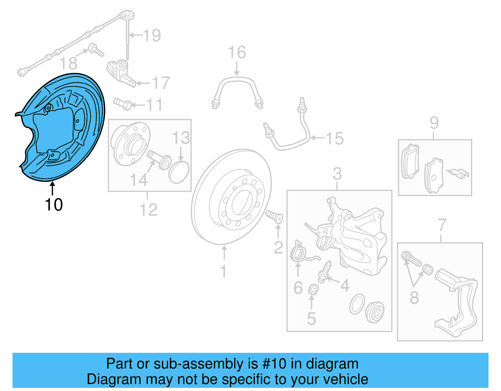 Splash Shield 1Q0-615-612-E - View 9