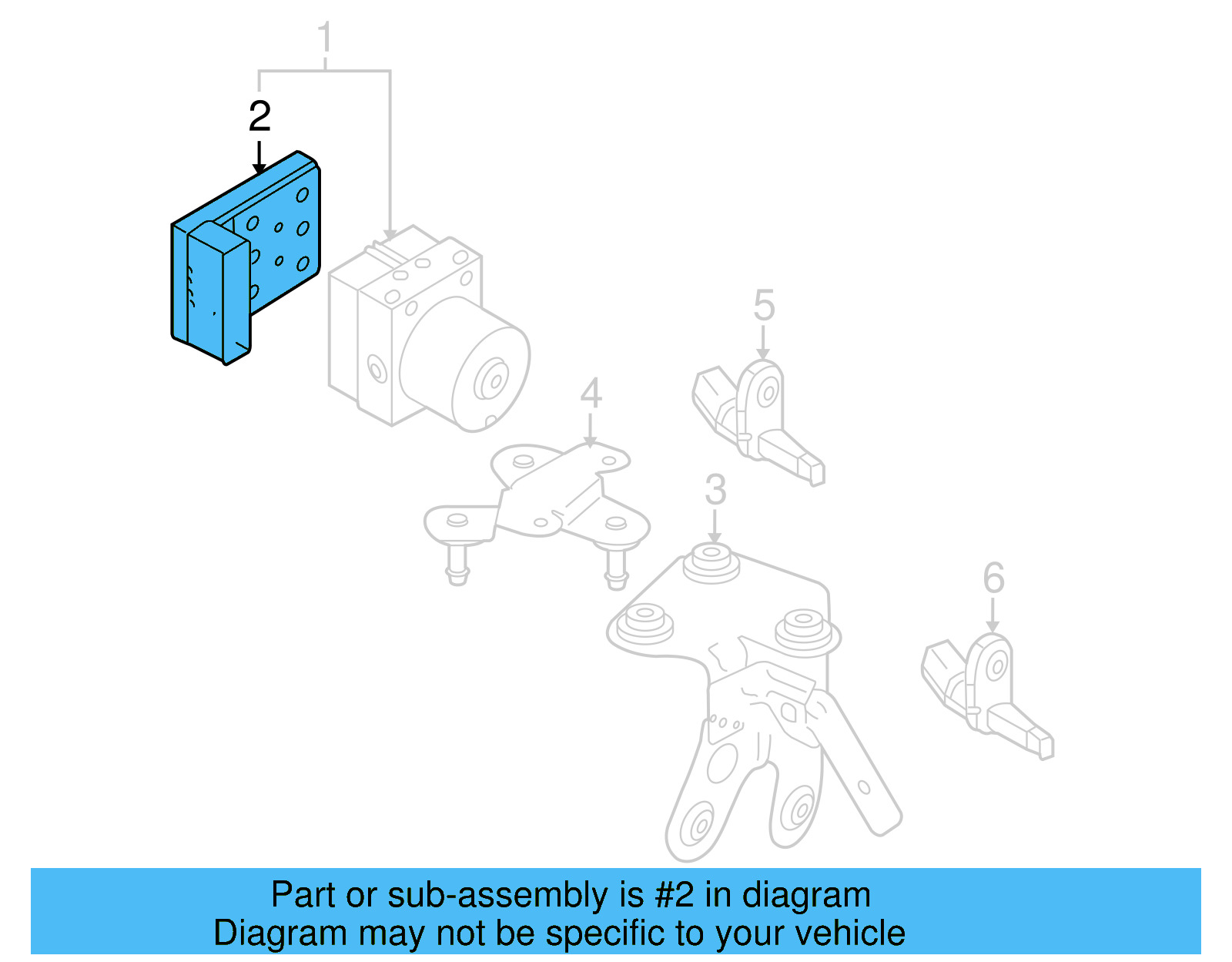 Control Module 1K0-907-375-BE - View 5