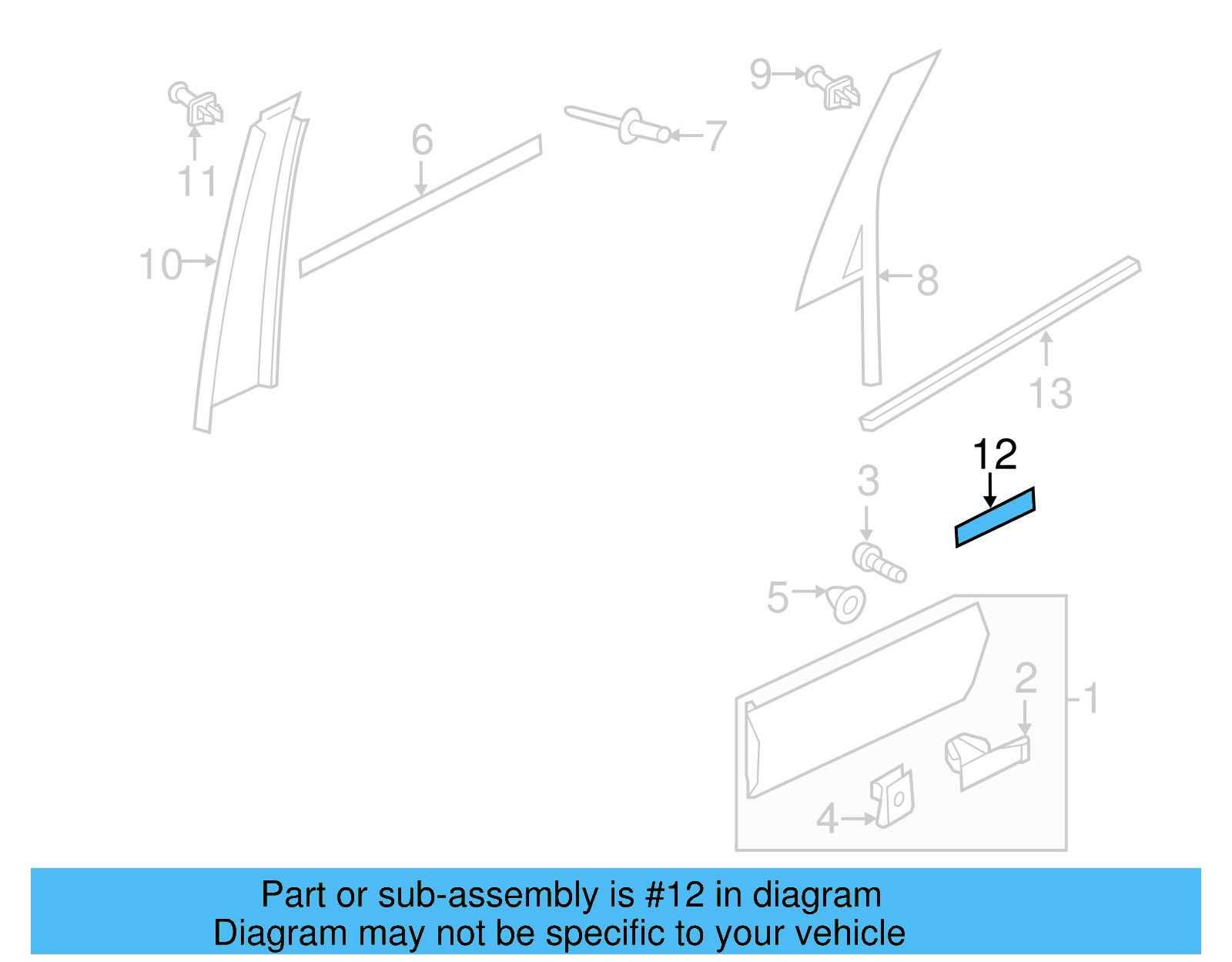 Door Emblem 7P6-853-675-T-OZD - View 10