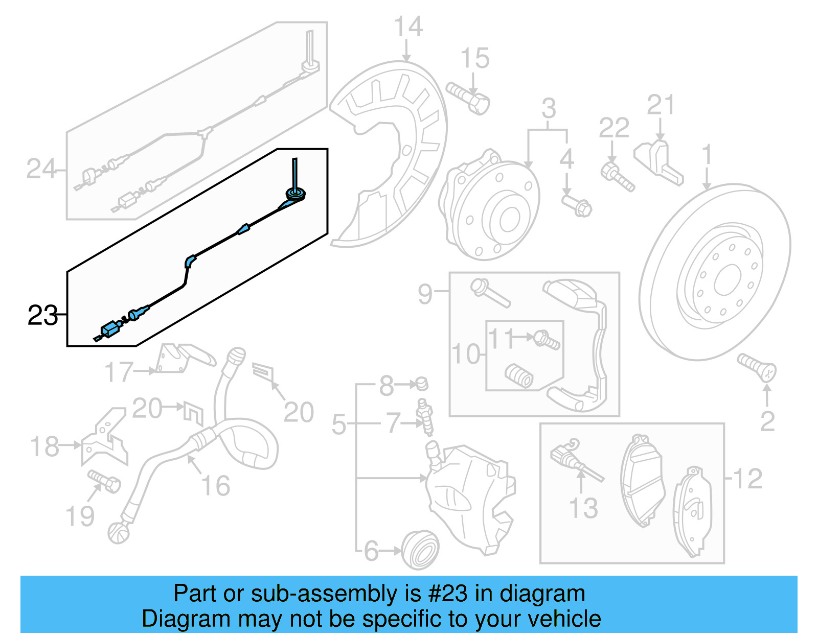 ABS Sensor Wire 5TA-927-903-K - View 2