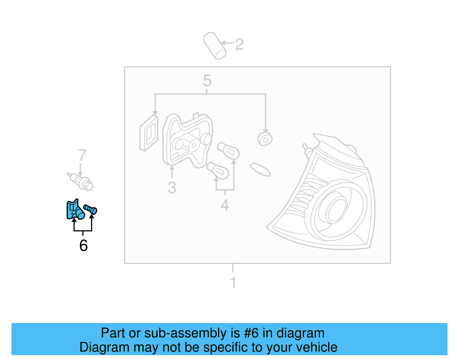 Spacer 1K6-998-215 - View 4